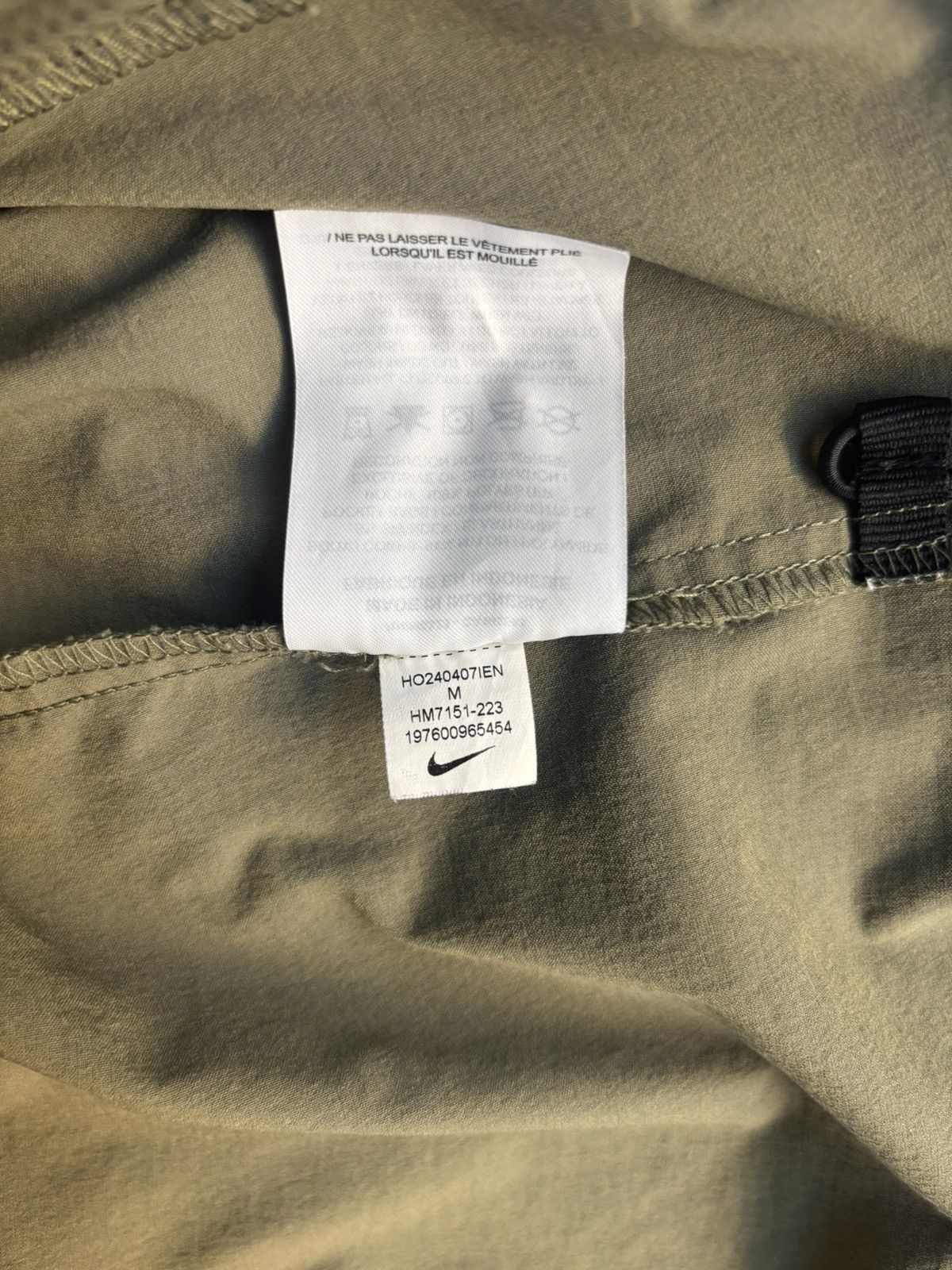 Nike Nike Tech Woven Green Light Jacket US M Size US M / EU 48-50 / 2 - 6 Thumbnail