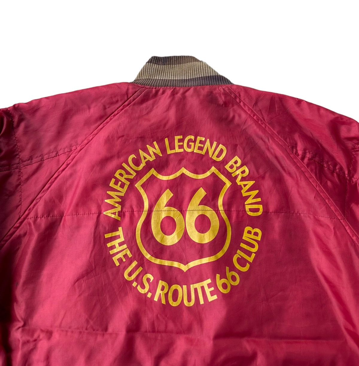 Vintage Vintage The U.S Route 66 club reversible jacket Size US L / EU 52-54 / 3 - 4 Thumbnail