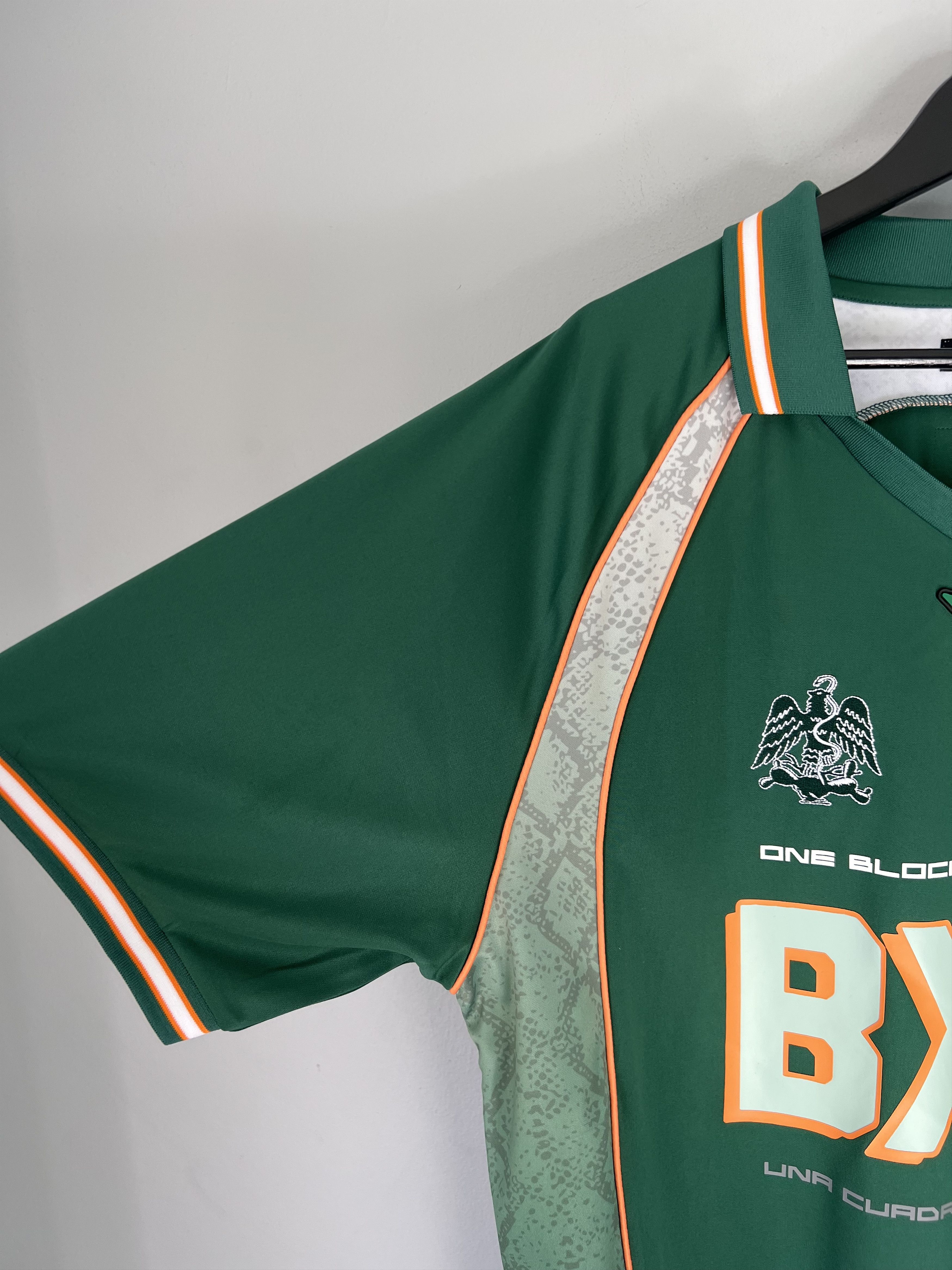 Born X Raised Born X Raised BXR Mexico Jersey in Emerald Green Size US L / EU 52-54 / 3 - 4 Thumbnail