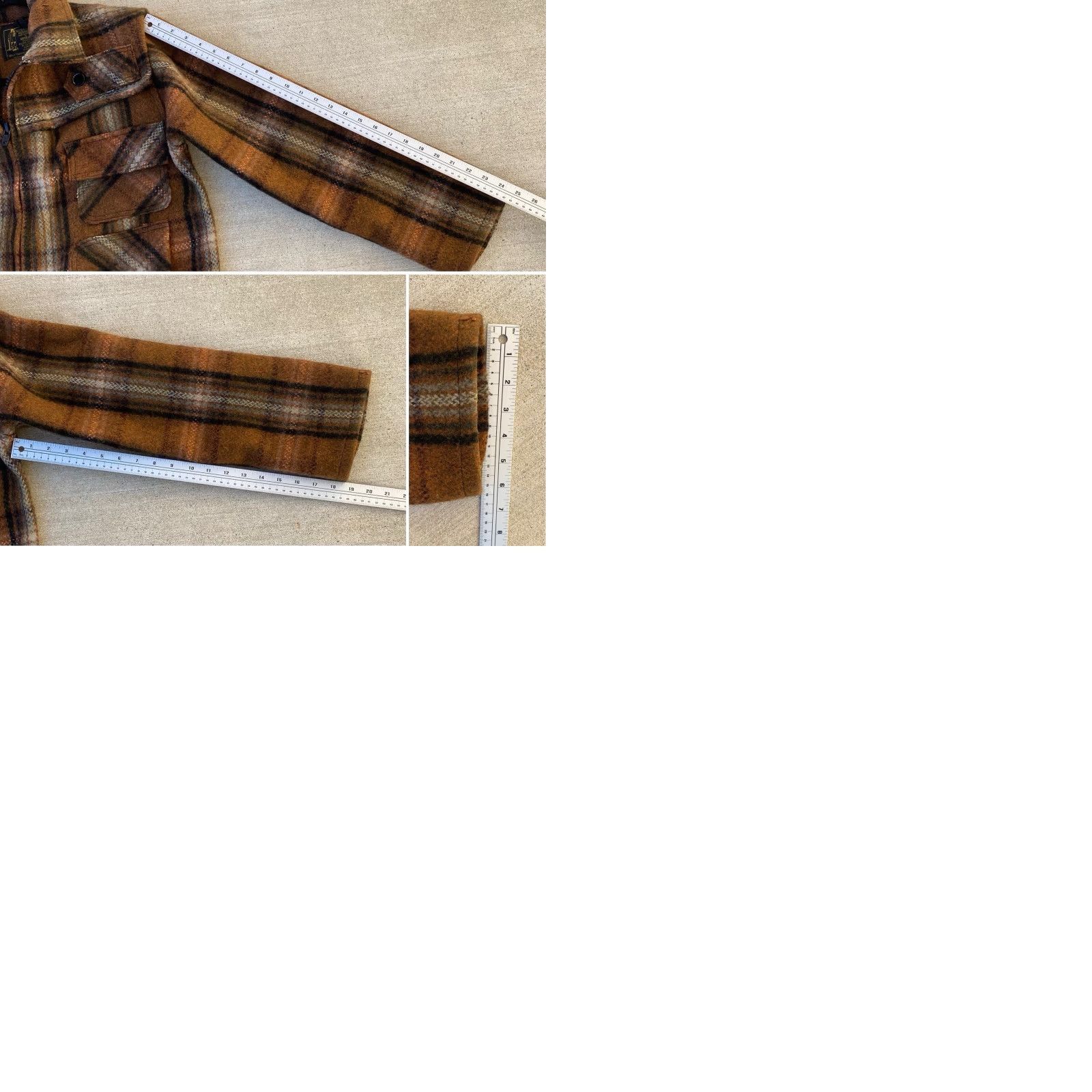 Vintage VINTAGE Norwellan Australian Bluey Wool Waterproof Jacket Plaid Bush Coat Work Size US M / EU 48-50 / 2 - 12 Thumbnail