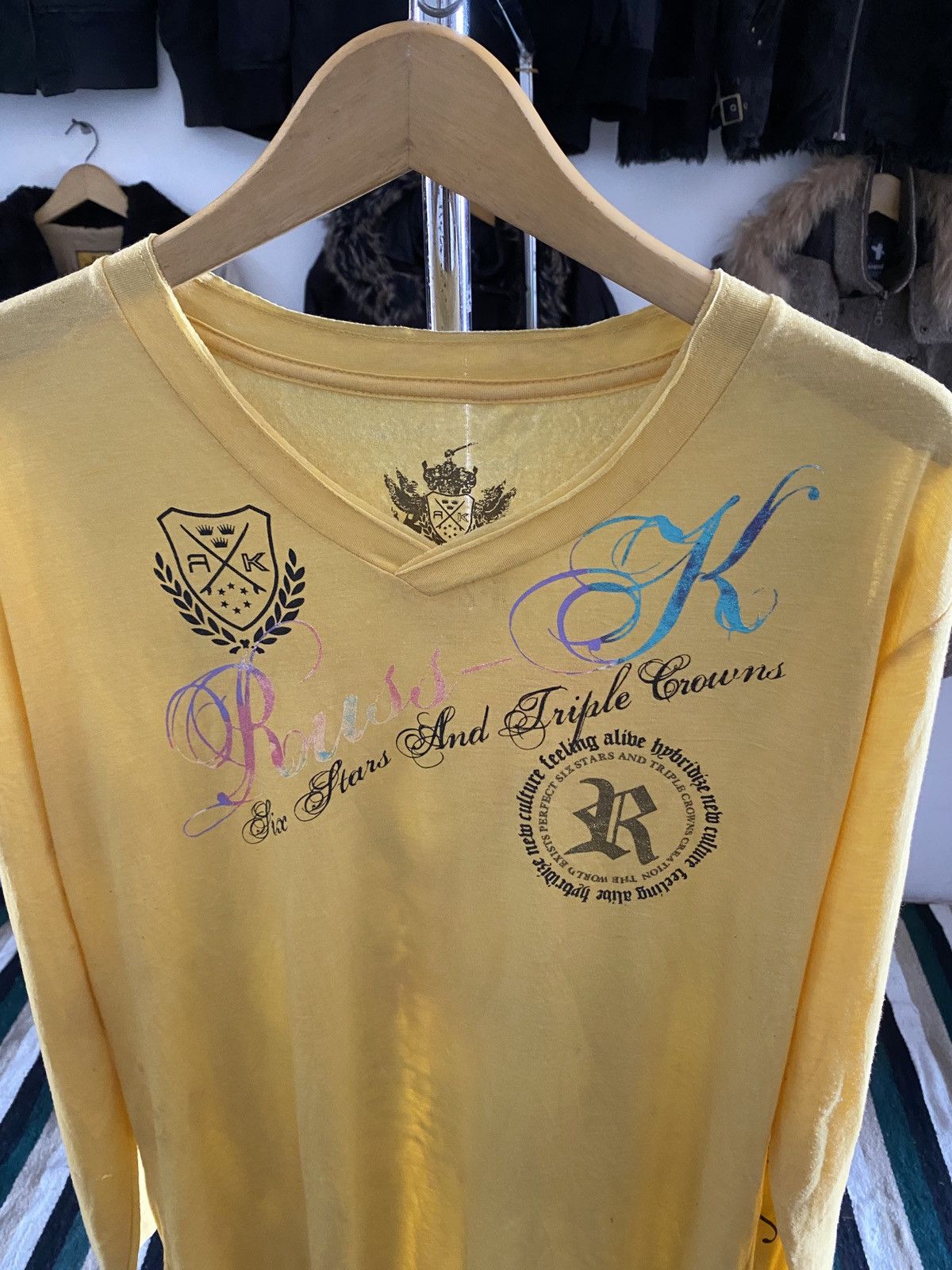 If Six Was Nine Russ.k Hysteric Glamour Style Longslevee Size US XL / EU 56 / 4 - 3 Thumbnail