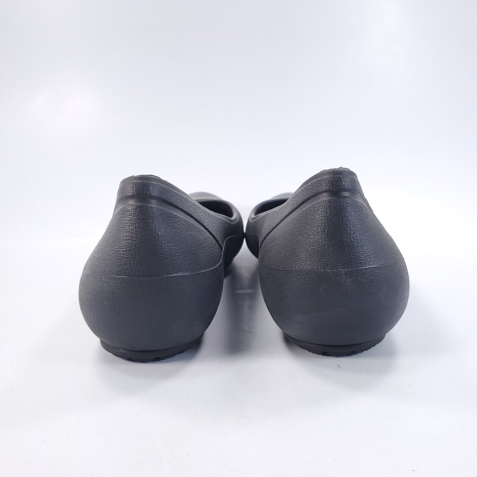Crocs Crocs Ballet Flat Womens Size 9 Black Rubber Round Toe Size US 9 / IT 39 - 3 Thumbnail