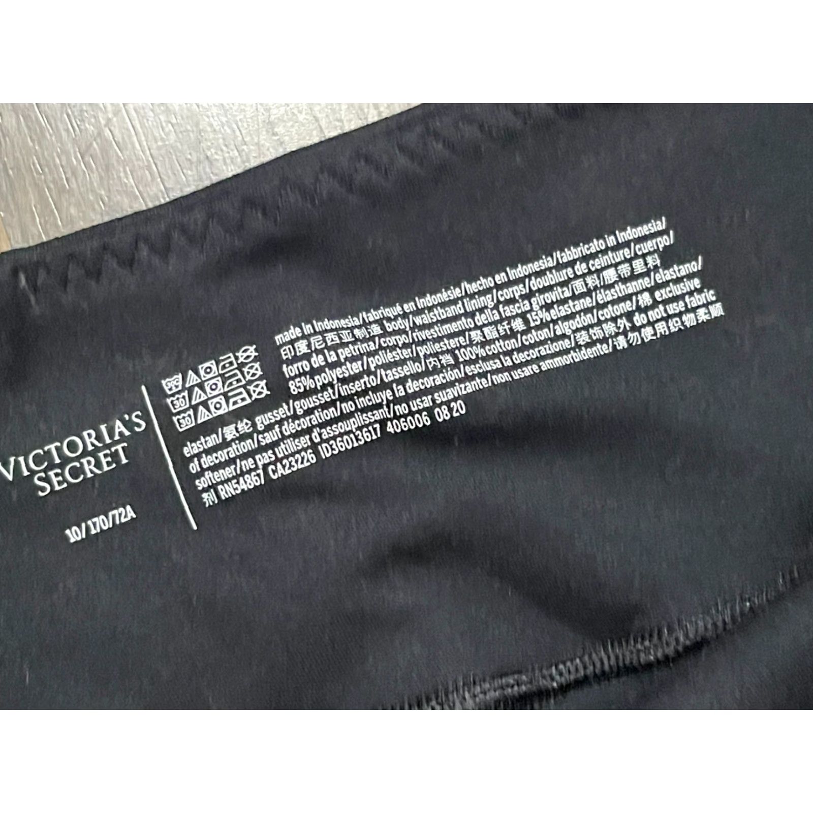 Victoria's Secret Victoria's Secret Pants Women's Size 10 Black Leggings Pull On Size 32" / US 10 / IT 46 - 7 Thumbnail