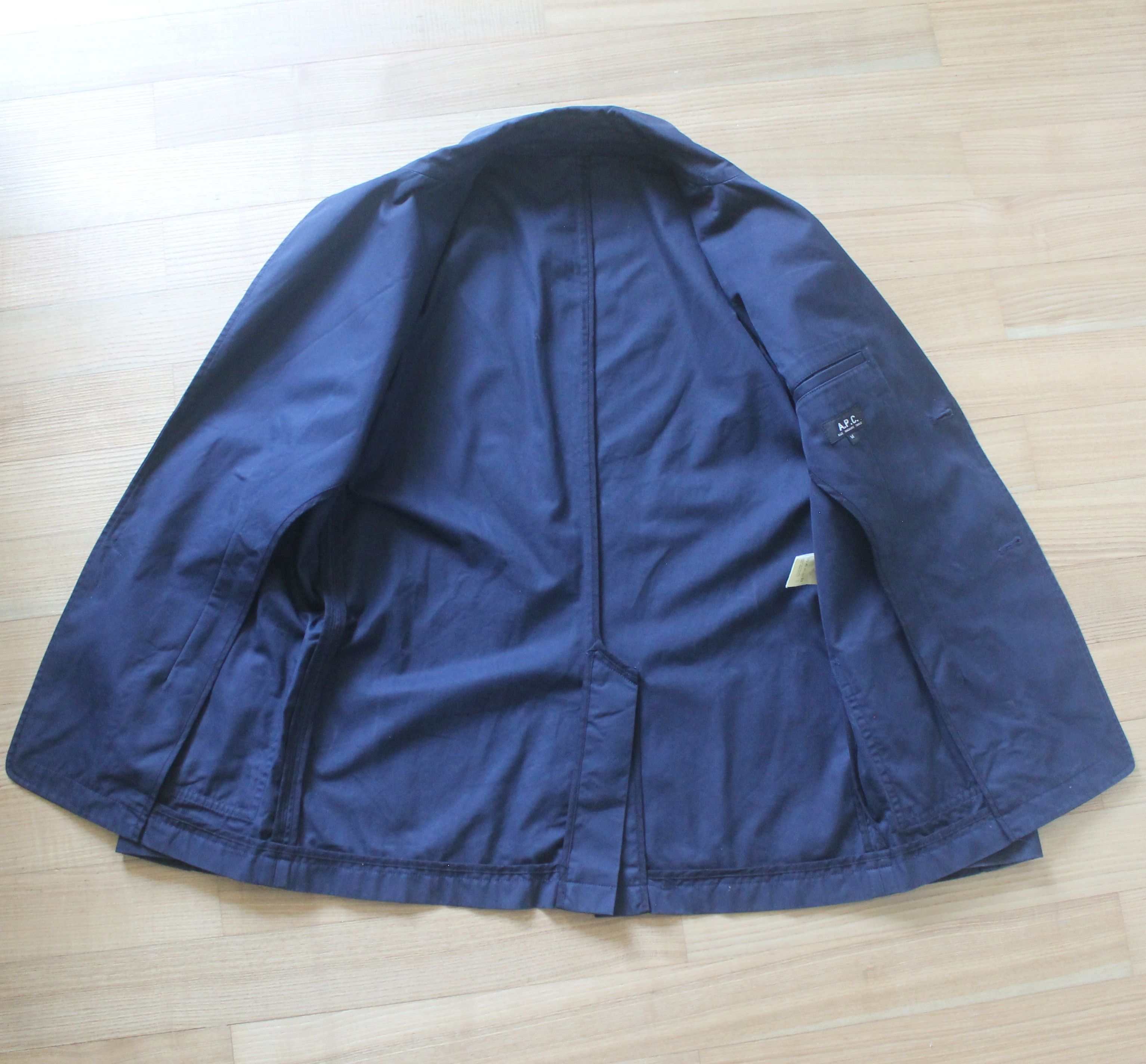 A.P.C. A.P.C. Coton Navy Blazer Size 36R - 5 Thumbnail