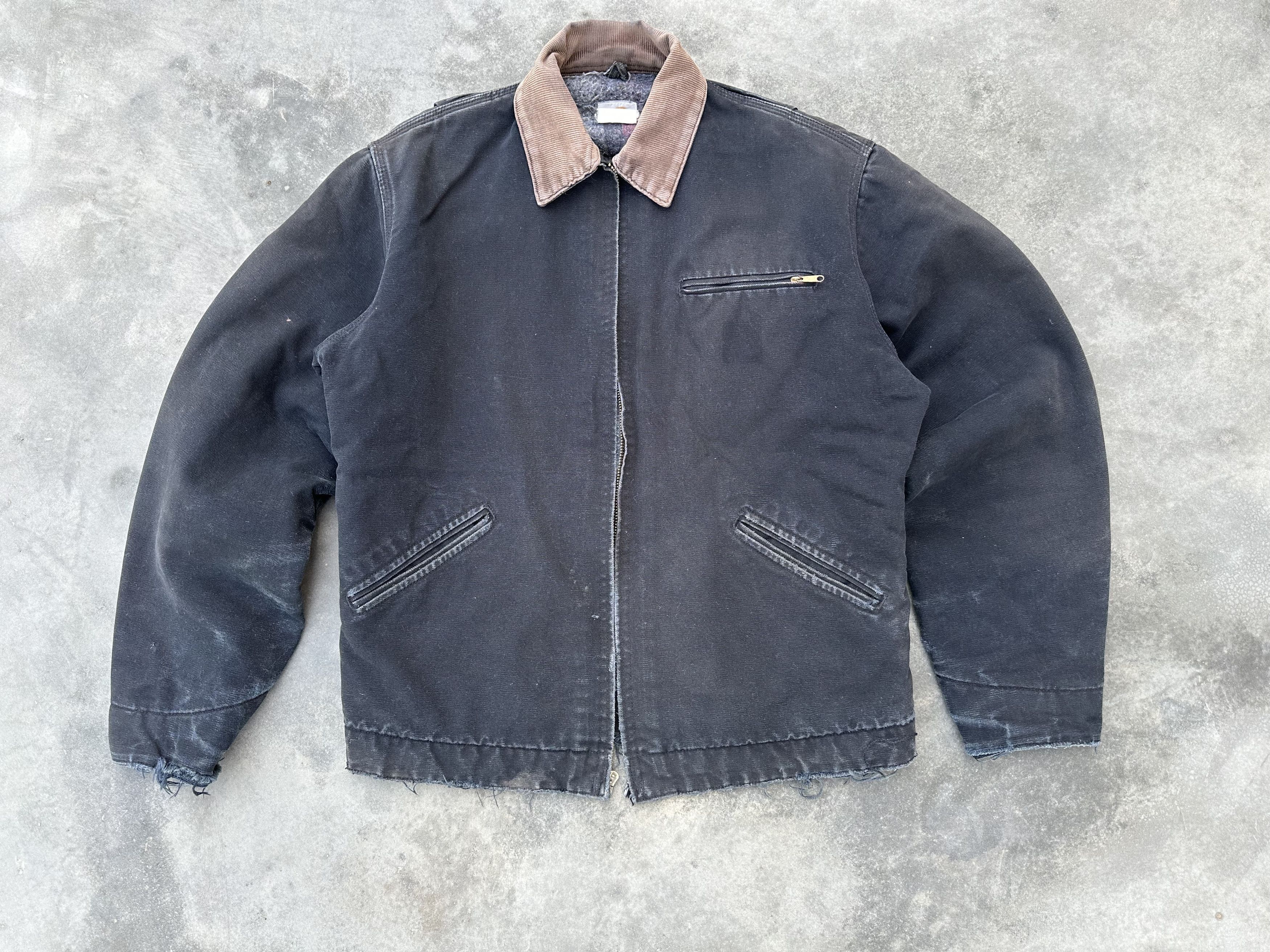 Carhartt Vintage Carhartt J01 BLK Detroit Jacket Black Size US M / EU 48-50 / 2 - 6 Thumbnail