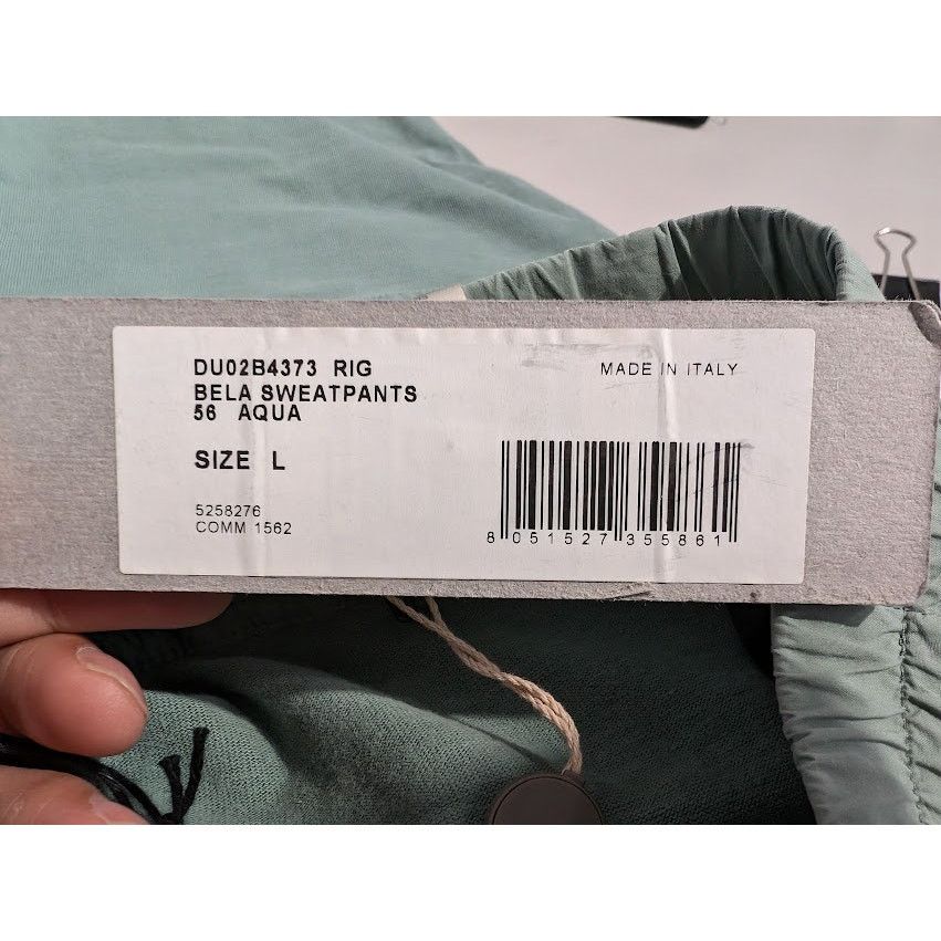 Rick Owens o1rshd1 Bela Sweatpants / Short in Aqua Size US 34 / EU 50 - 21 Thumbnail