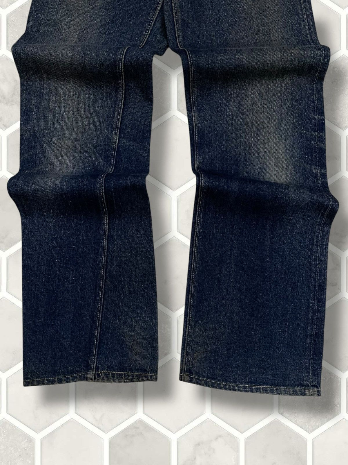 Sugar Cane Vintage Rare 1990s Japan Designer Sugar Cane Selvedge Denim Size US 27 - 3 Thumbnail