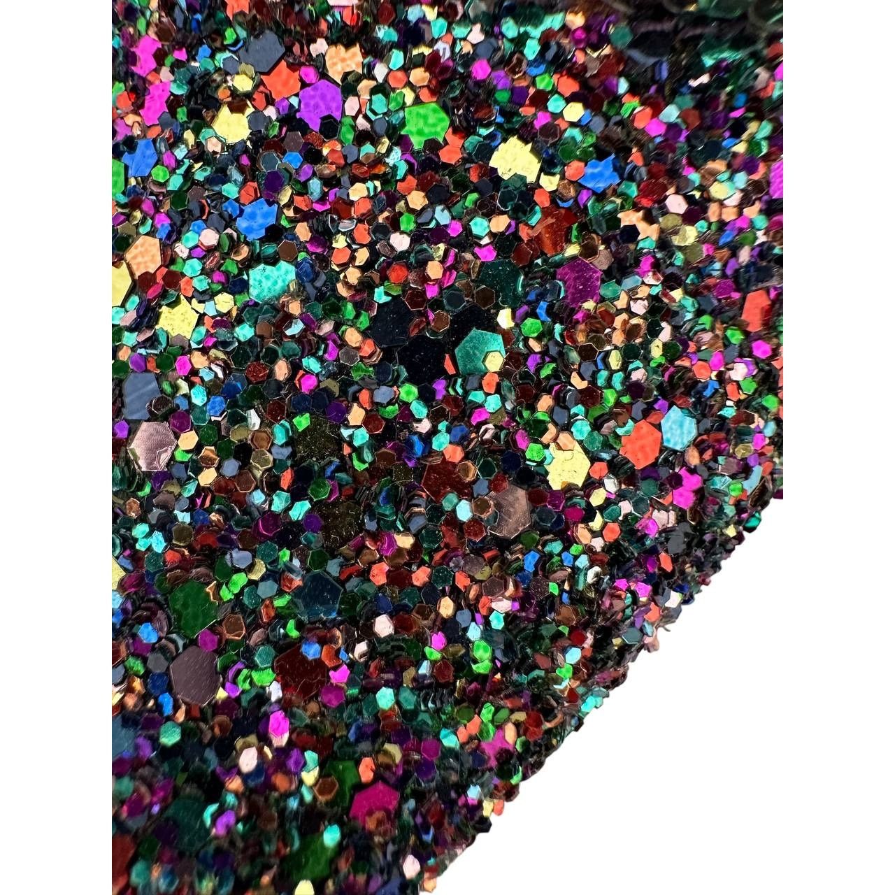 Amina Muaddi Amina Muaddi Gilda Multicolor Glitter Leather Mules Sz 39.5 Size US 9.5 / IT 39.5 - 7 Thumbnail