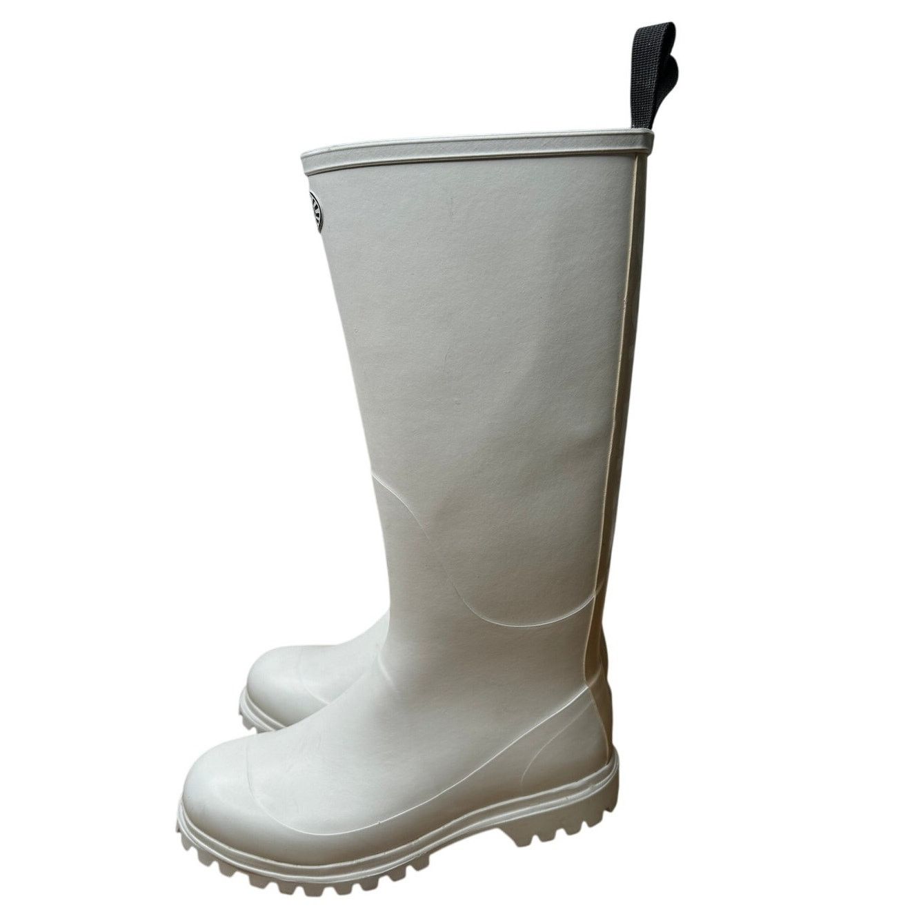Superga Brand New SUPERGA White 799 Rain Boots Tall Rubber Boho Size US 7.5 / IT 37.5 - 6 Thumbnail