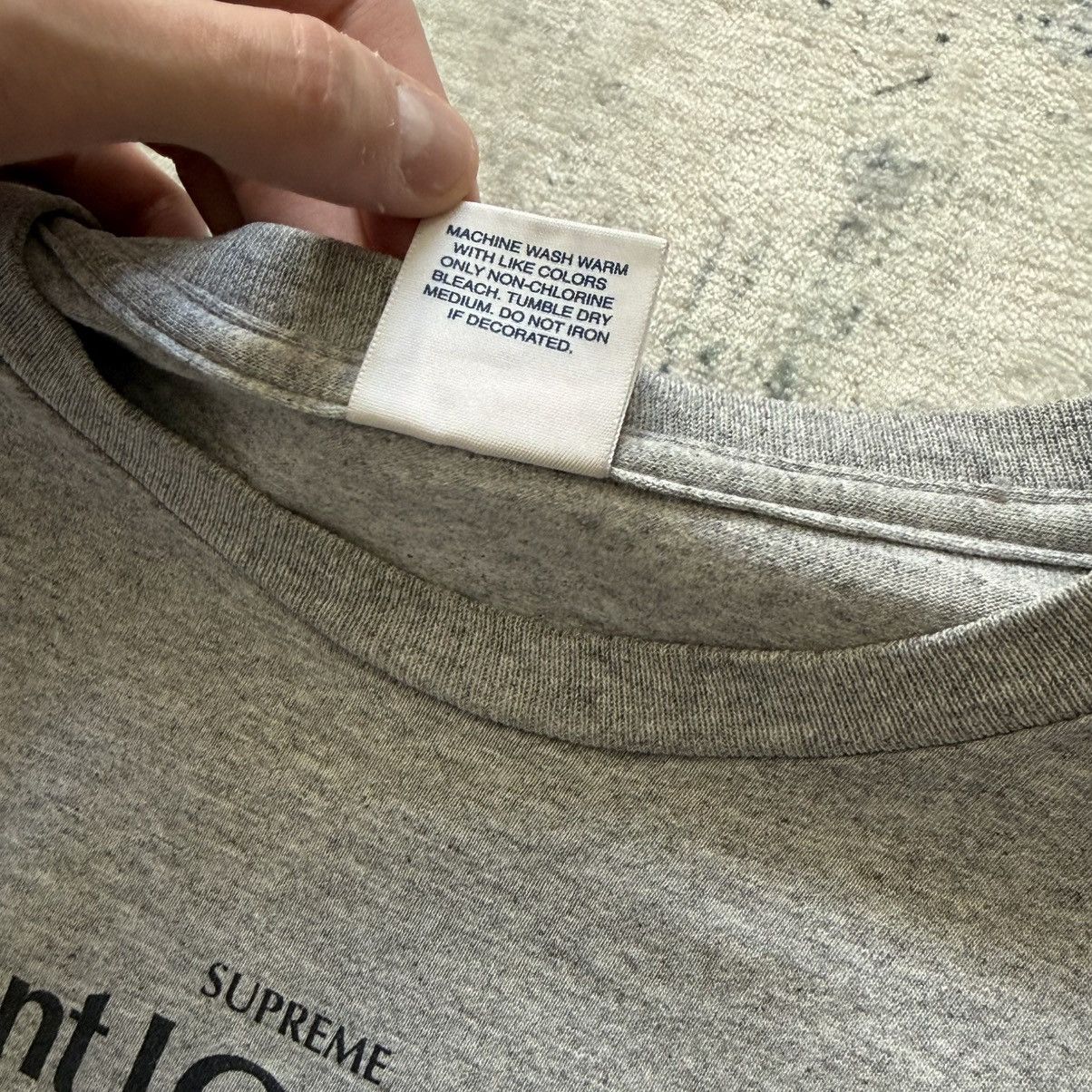 Supreme Supreme 2011 Anytime I Want I Got A Right To Move T Shirt Size US L / EU 52-54 / 3 - 7 Thumbnail