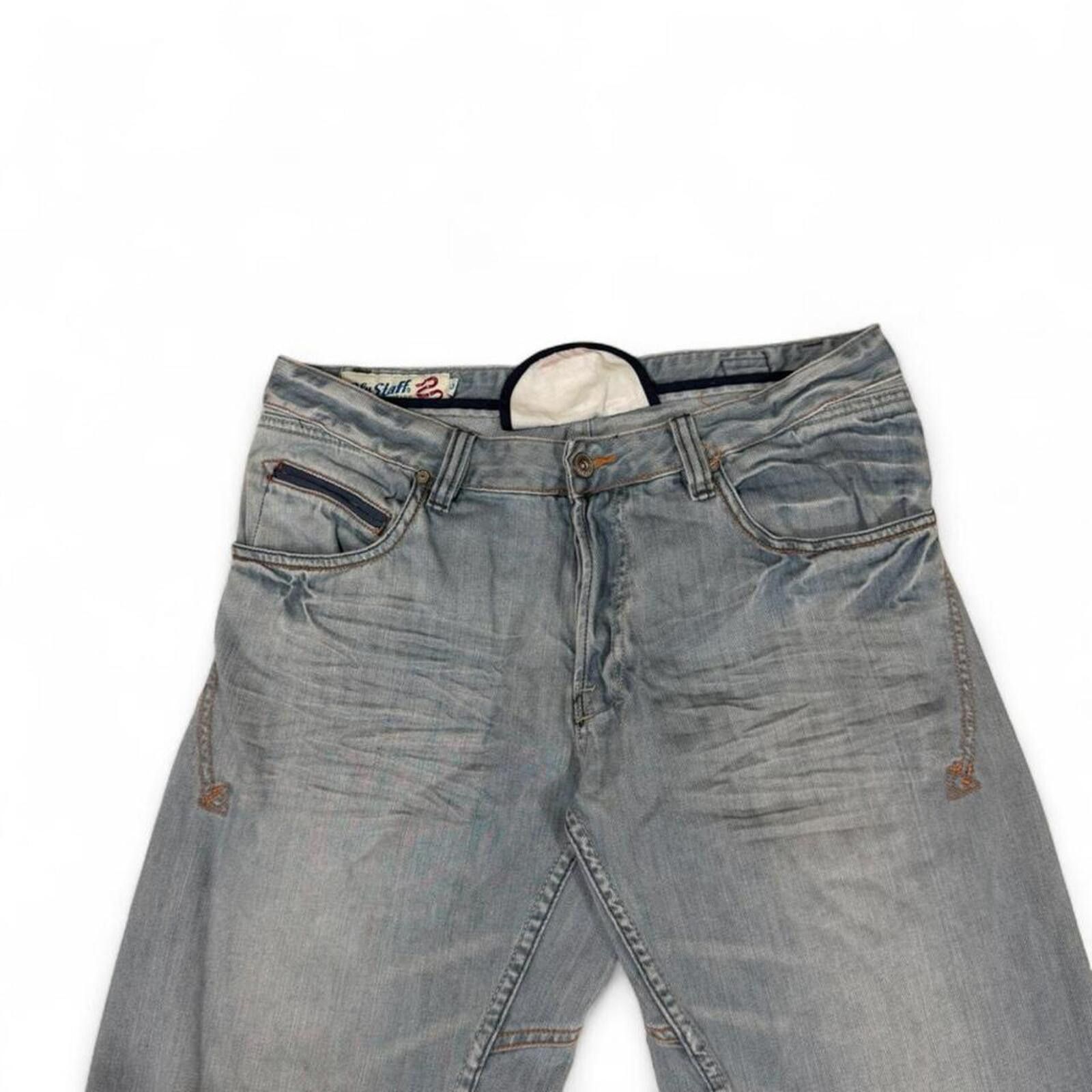 Other Y2K style Blustaff straight fit flap pockets denim jeans Size US 32 / EU 48 - 3 Thumbnail