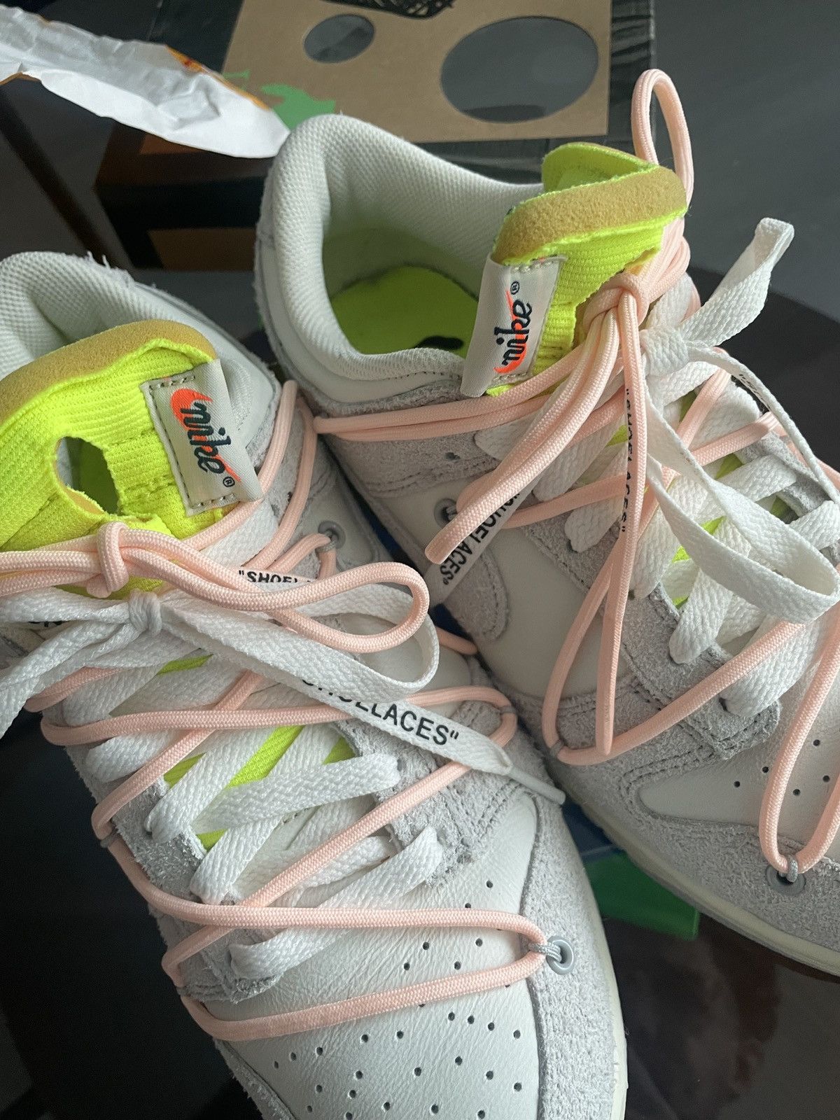 Nike × Off-White Nike x Off-White Dunk Low Lot 12 Size US 8 / EU 41 - 21 Thumbnail