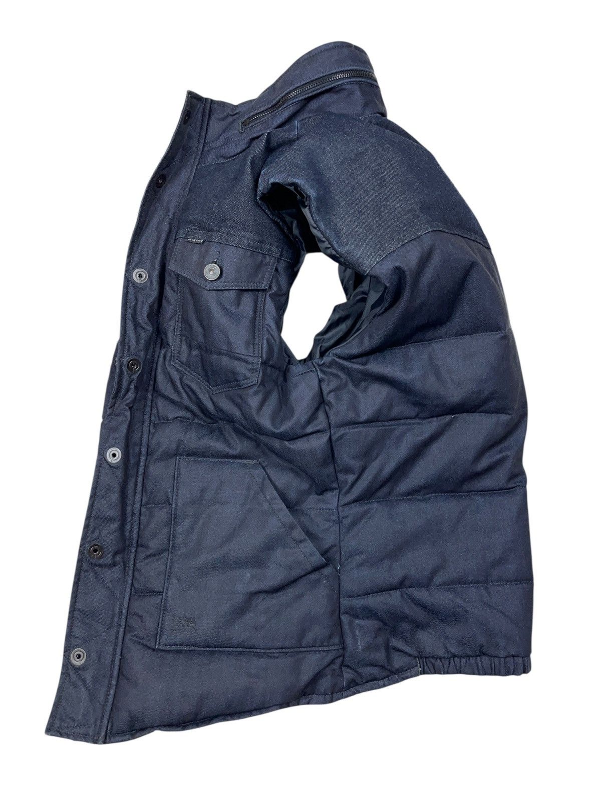 G-Star G-Star Raw Padded Vest Denim Puffer y2k Size M / US 6-8 / IT 42-44 - 2 Thumbnail
