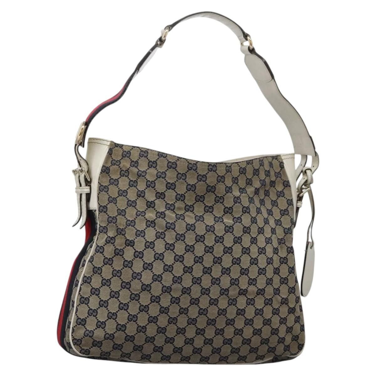 Gucci Gucci Heritage Web Hobo GG Canvas Size ONE SIZE - 1 Thumbnail