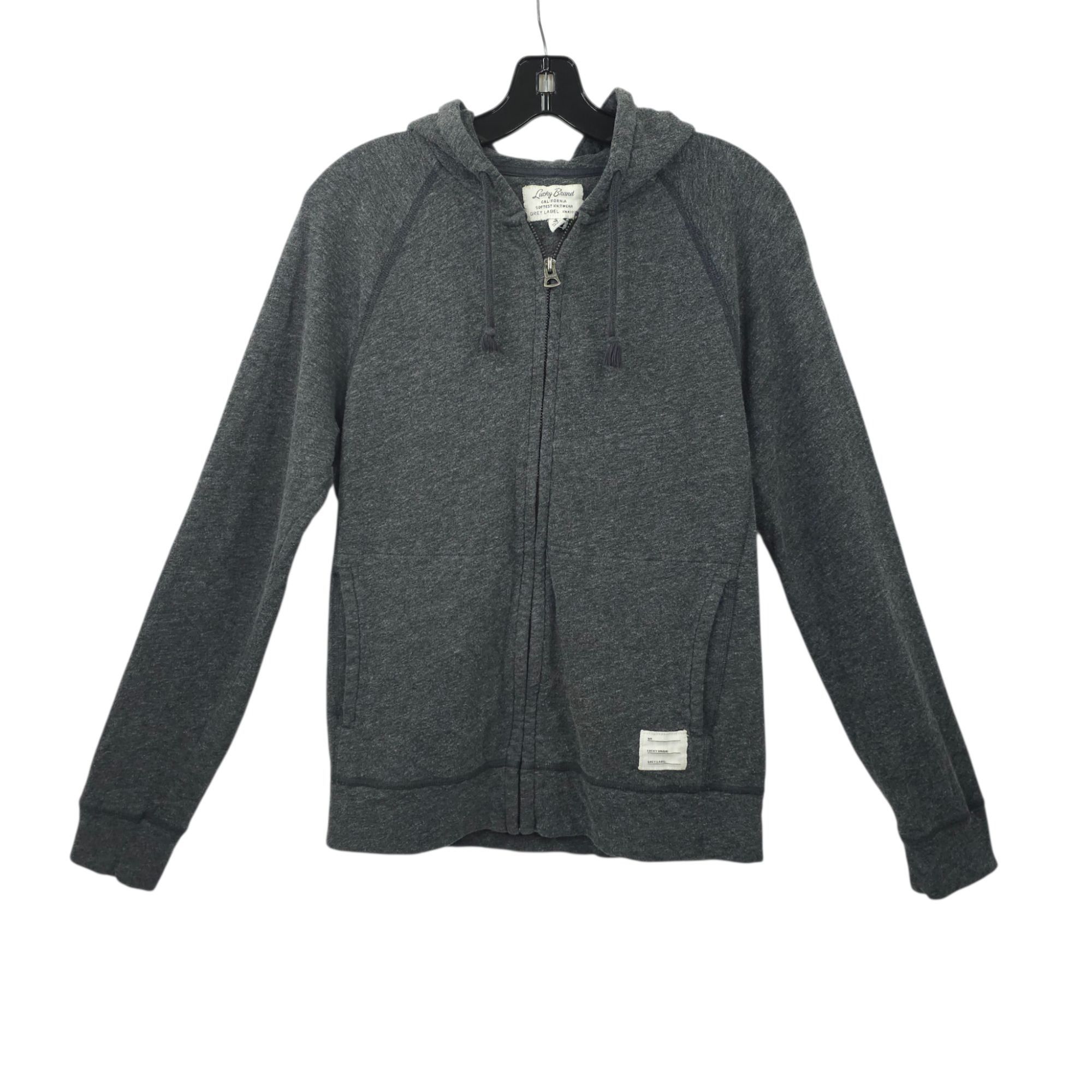 Lucky Brand Lucky Brand Grey Label Zip Hoodie Men S Minimal Basic Street Size US S / EU 44-46 / 1 - 2 Thumbnail