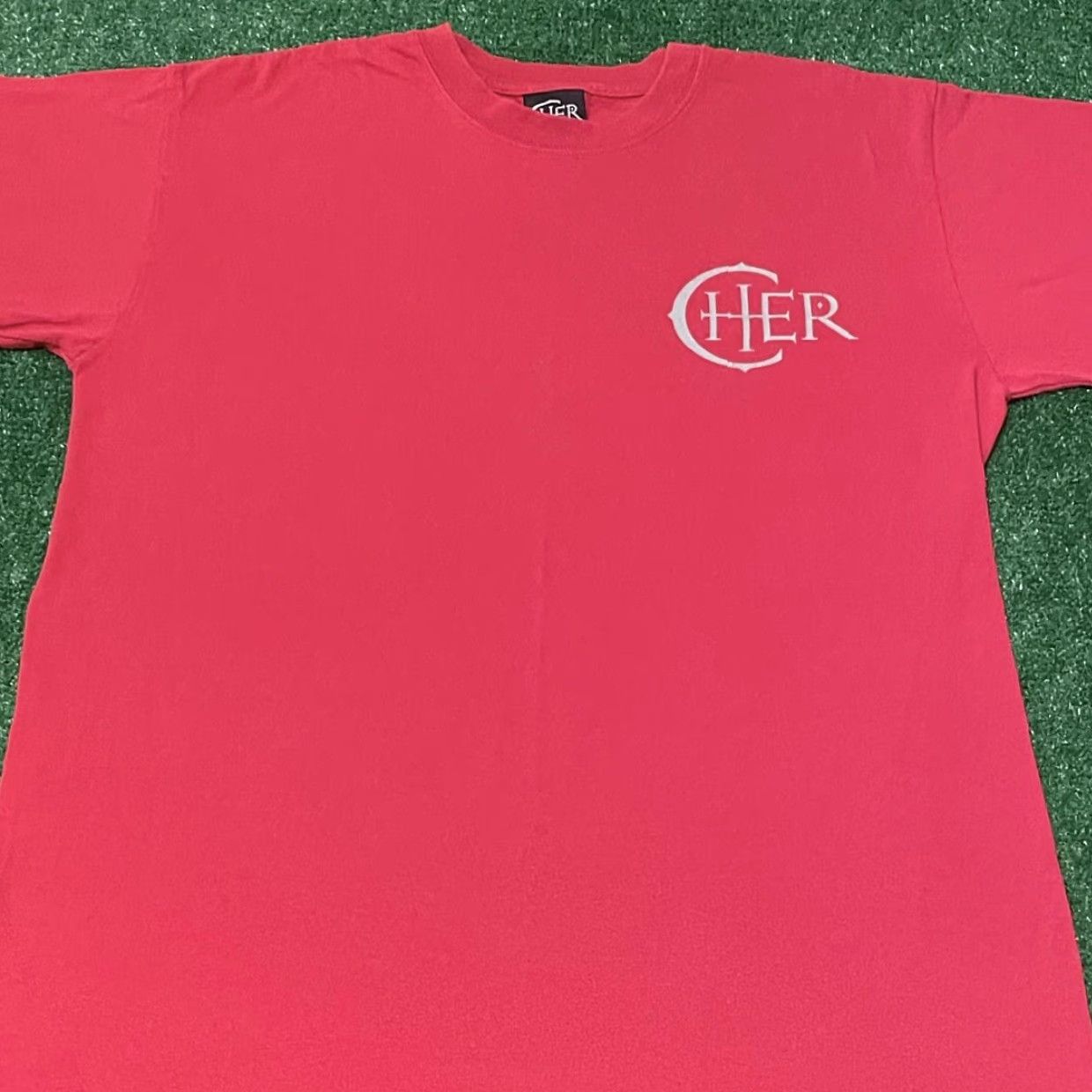 Vintage VINTAGE 90s CHER Concert Tee The Colosseum Caesars Palace Vegas VTG Shirt Mens L Red Shirt 90s Mens L Size US L / EU 52-54 / 3 - 4 Thumbnail