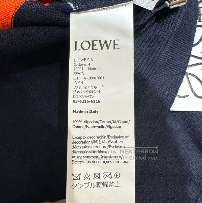 Loewe LOEWE Multi-Color Striped Long Sleeve Knit Top . Size L / US 10 / IT 46 - 5 Thumbnail