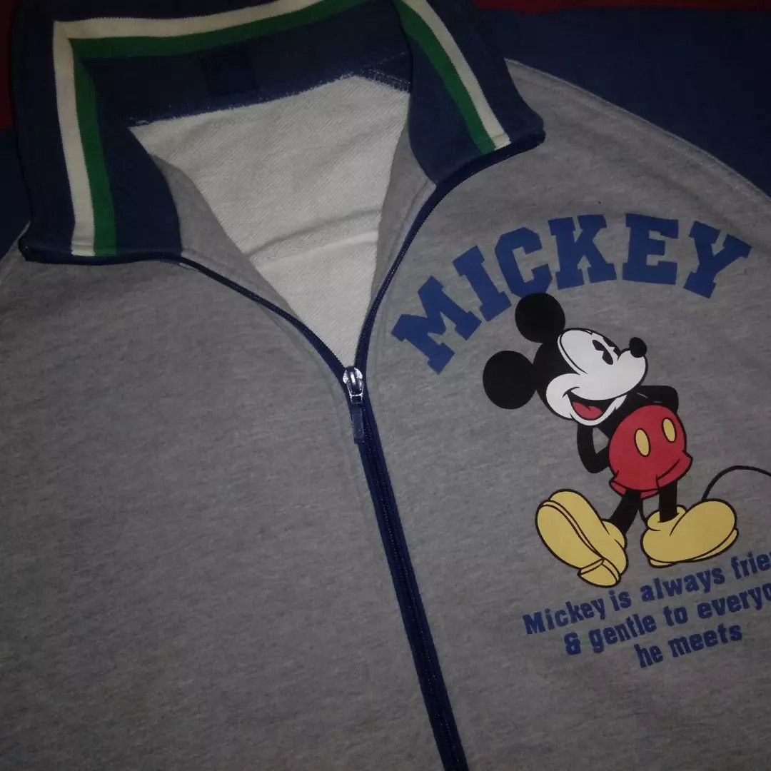 Disney Disney Mickey Mouse zipper sweater Size US XL / EU 56 / 4 - 1 Thumbnail