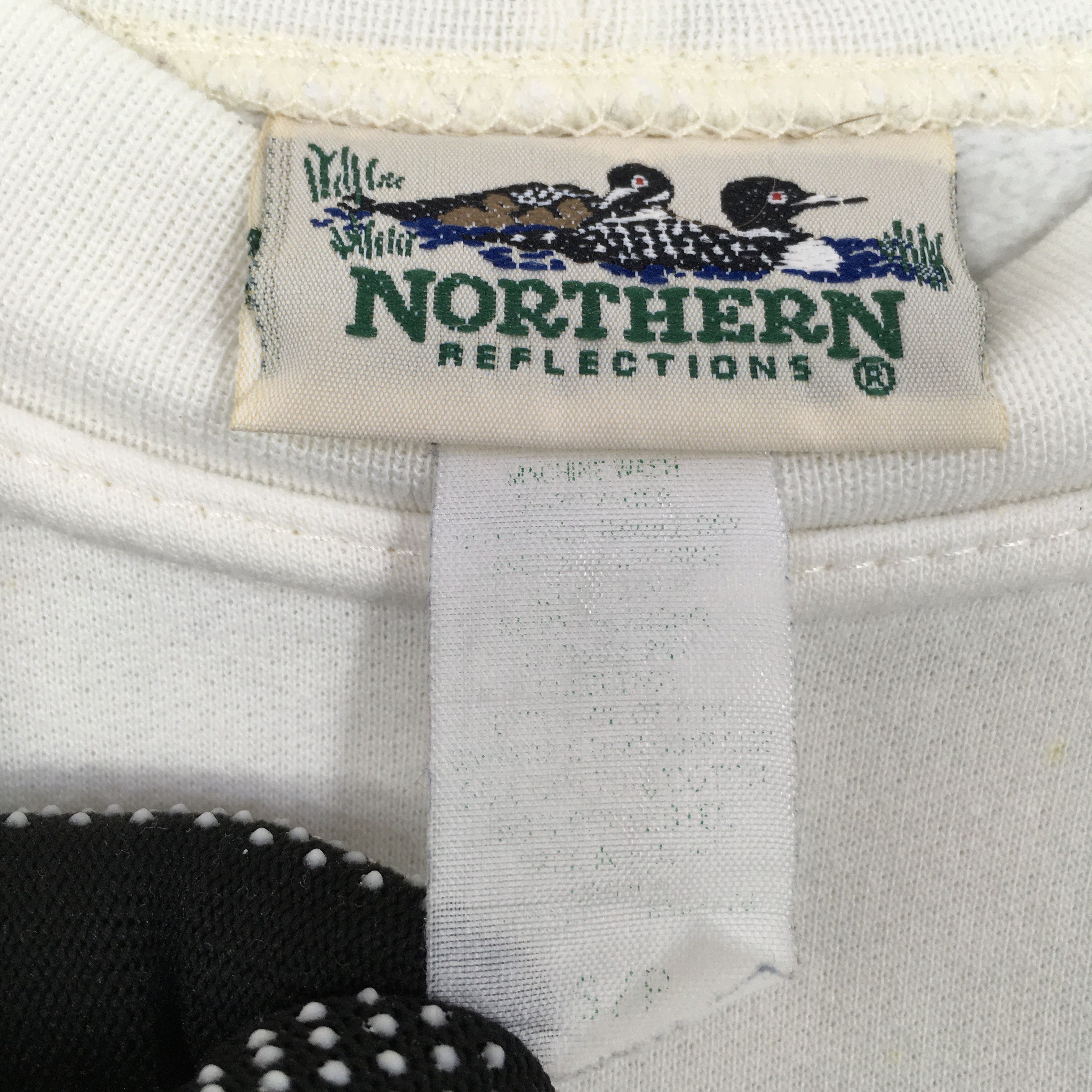 Northern Reflections Vintage Common Loon National Wildlife Sweatshirt Small Size US S / EU 44-46 / 1 - 6 Thumbnail