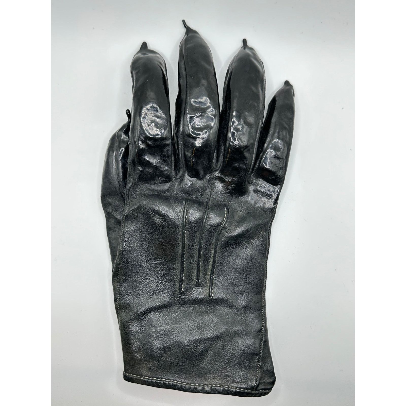 Carol Christian Poell Carol Christian Poell drip leather gloves Size ONE SIZE - 3 Thumbnail