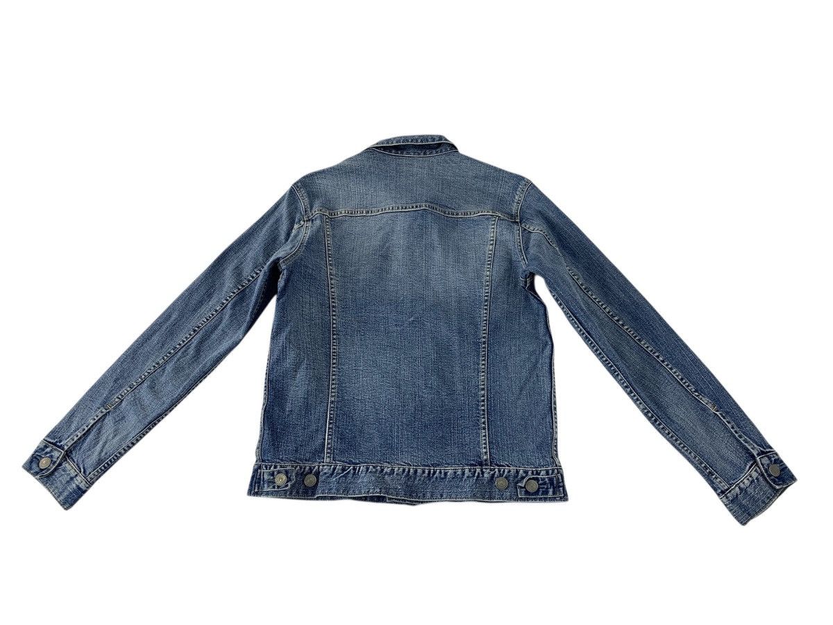 Uniqlo Indigo Denim Jacket Double Pocket Western Style Size M / US 6-8 / IT 42-44 - 7 Thumbnail