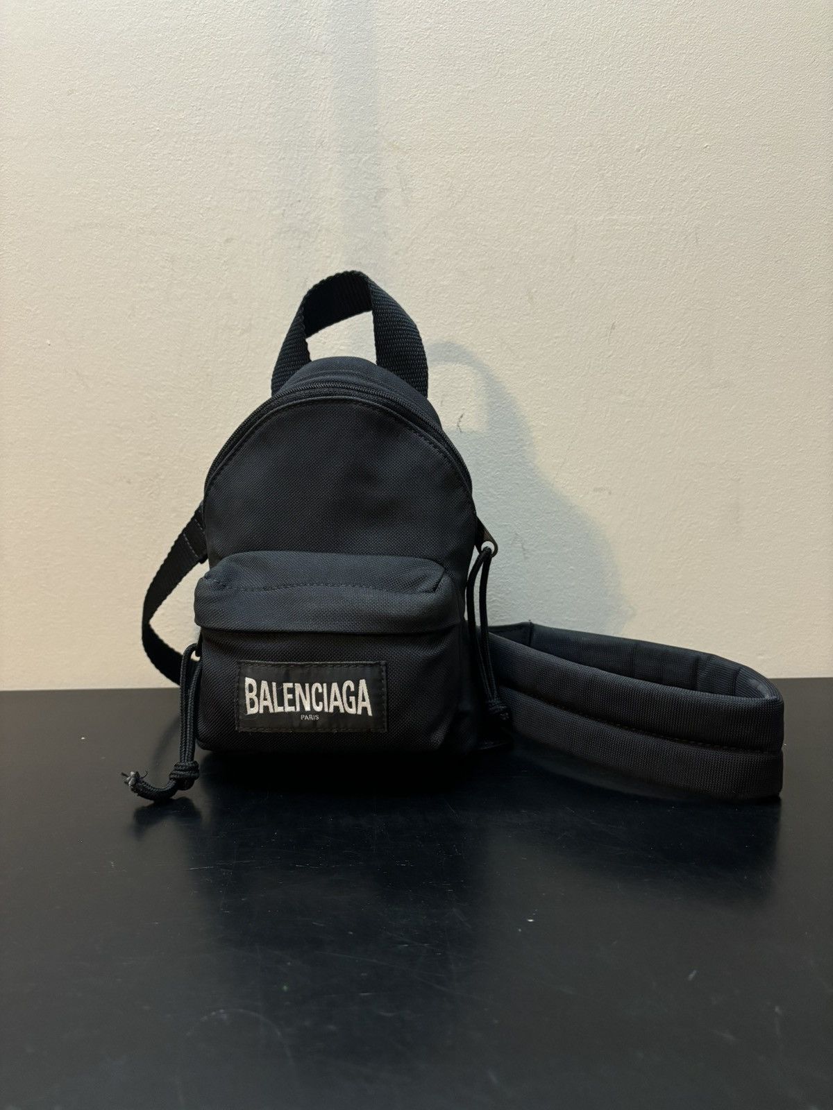 Balenciaga Balenciaga Explorer Mini Backpack Black Size ONE SIZE - 1 Thumbnail