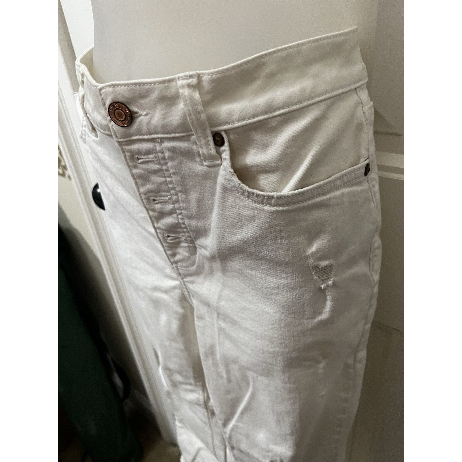 Lauren Conrad LC Lauren Conrad Jeans Women’s Skinny Ankle Distressed Pants Size 29" - 6 Thumbnail