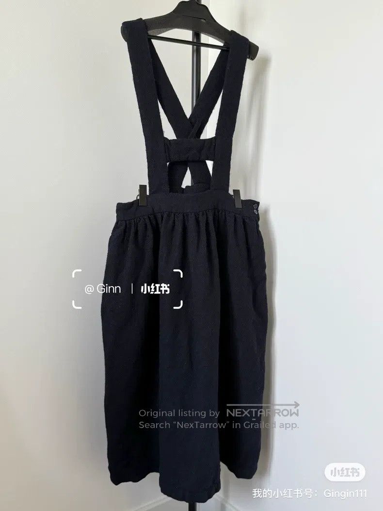 Comme des Garcons Comme des Garcons Wool Puff Skirt Suspender Dress Size M / US 6-8 / IT 42-44 - 2 Thumbnail