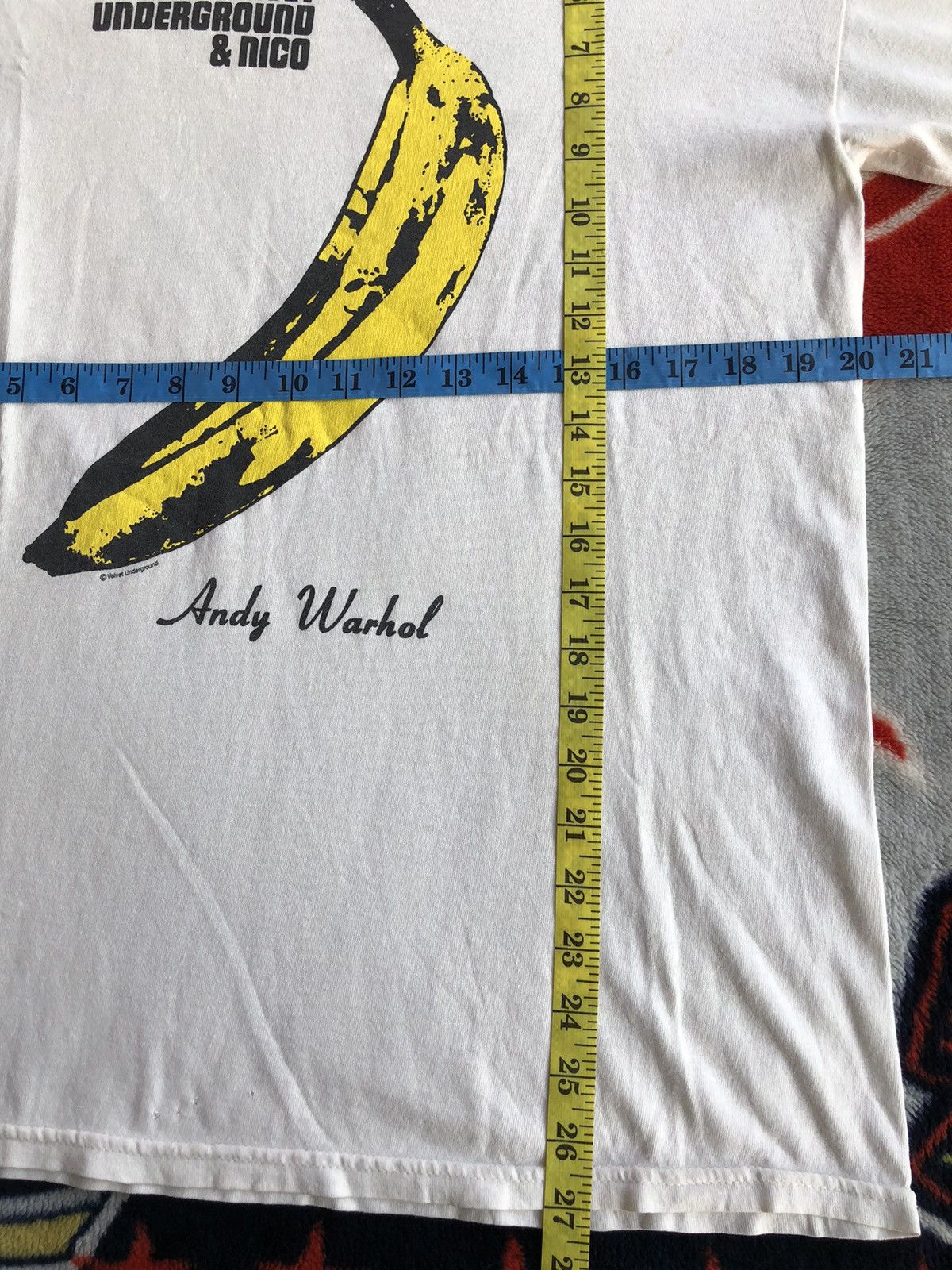 Band Tees Vintage The Velvet Underground and Nico by Andy Warhol Tee Size US M / EU 48-50 / 2 - 10 Thumbnail