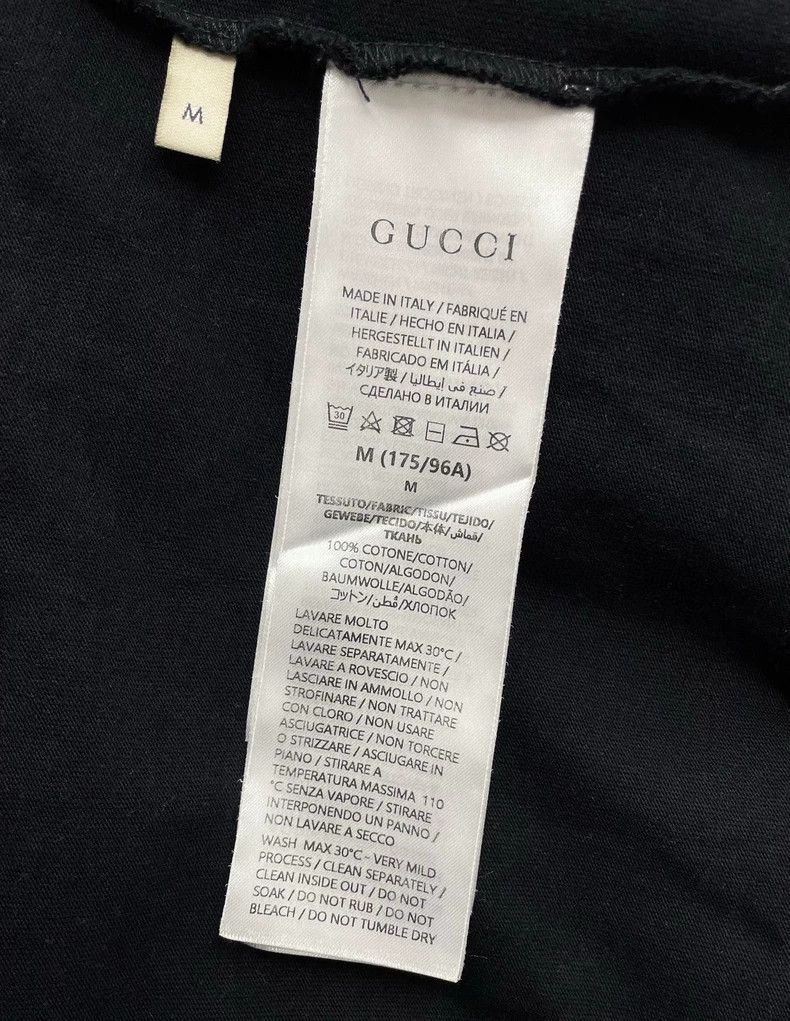 Gucci Gucci Classic black double G short sleeves 2502-Nextarrow Size US M / EU 48-50 / 2 - 6 Thumbnail
