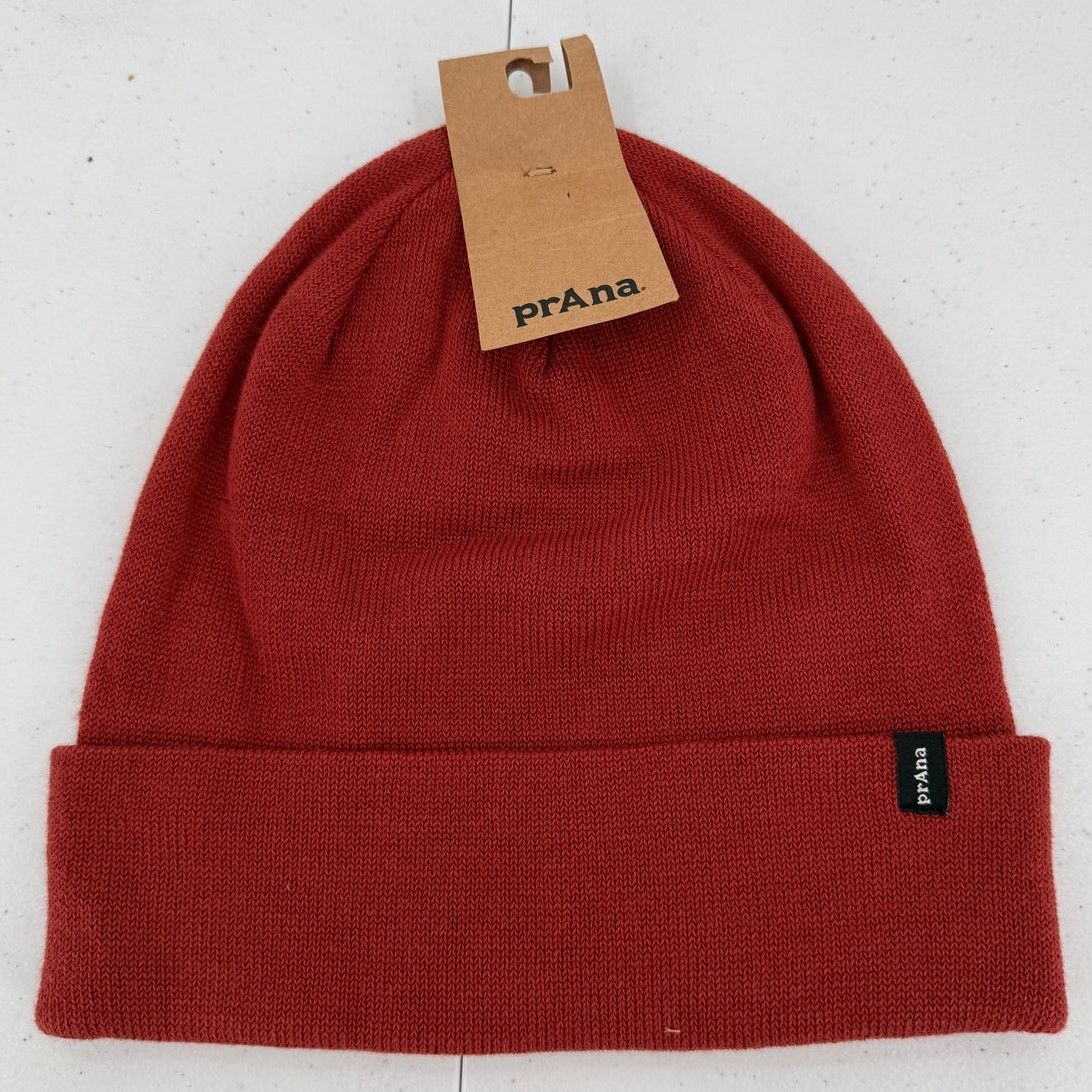 Prana NWT prAna Flip It Beanie Hat, Unisex, One Size, Rust Red Size ONE SIZE - 1 Thumbnail