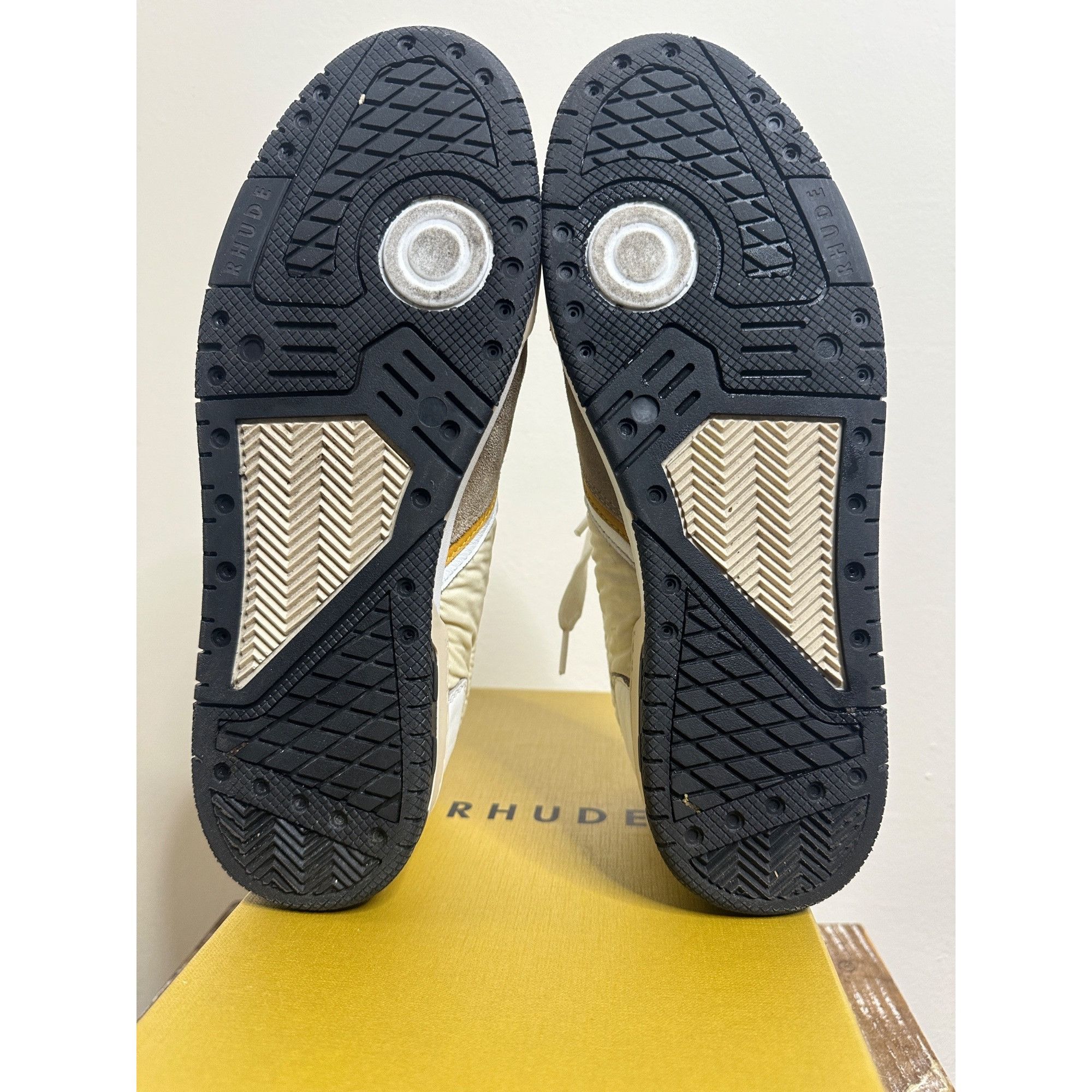 Rhude Rhude Racing Logo Embroidered Sneaker Size US 10 / EU 43 - 6 Thumbnail