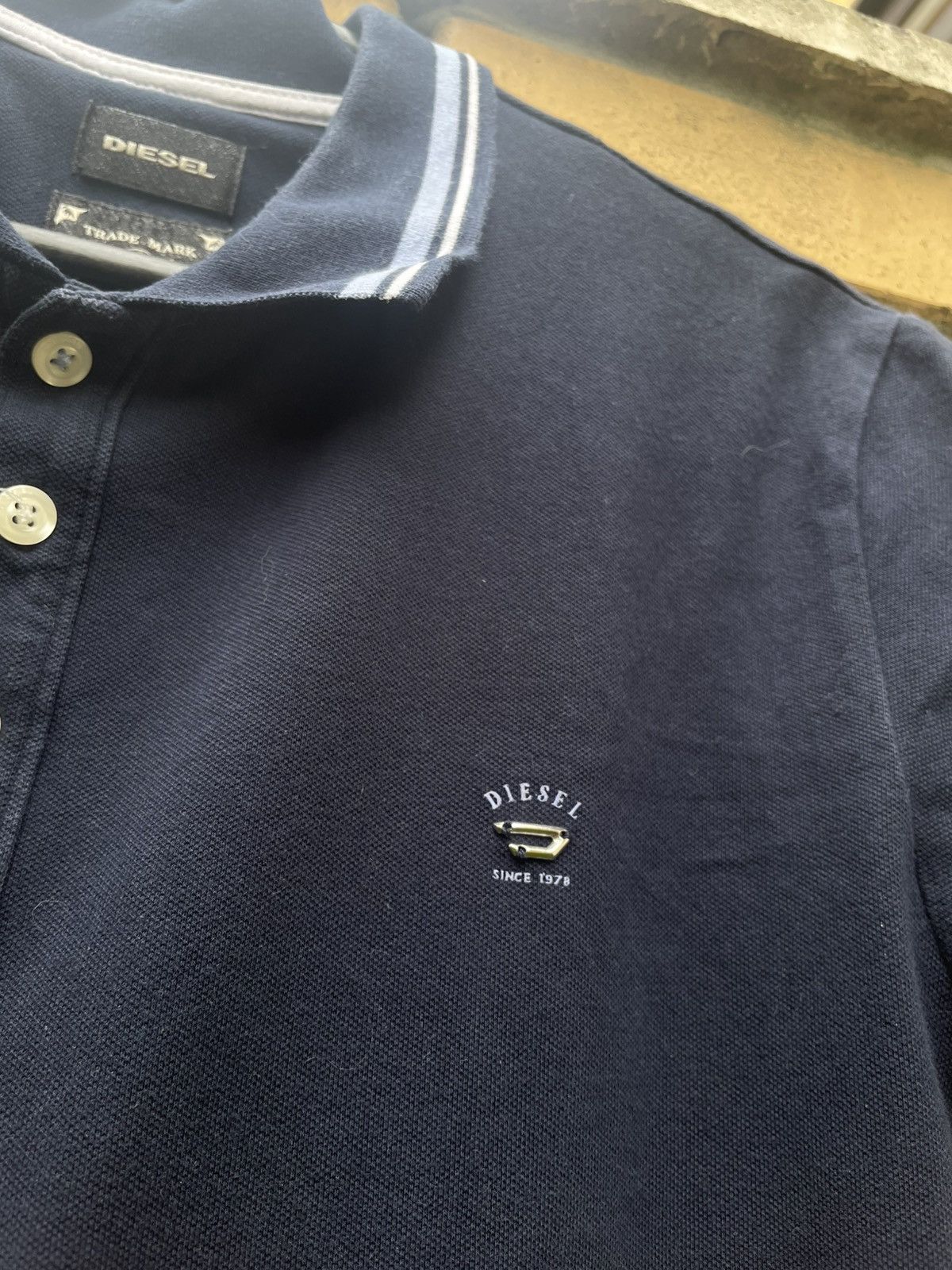 Diesel × Vintage Diesel Vintage Polo Shirt Size US M / EU 48-50 / 2 - 3 Thumbnail