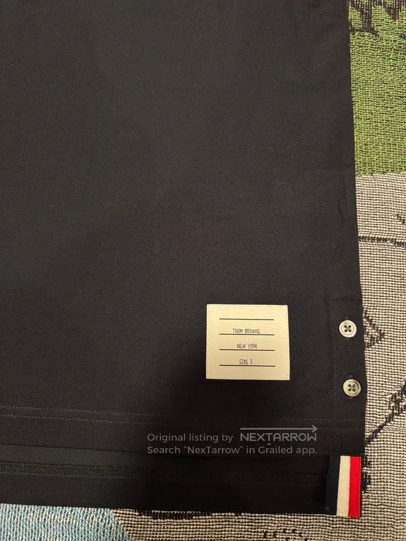 Thom Browne Thom Browne Pocket Short Sleeve Polo Shirt Size US L / EU 52-54 / 3 - 3 Thumbnail