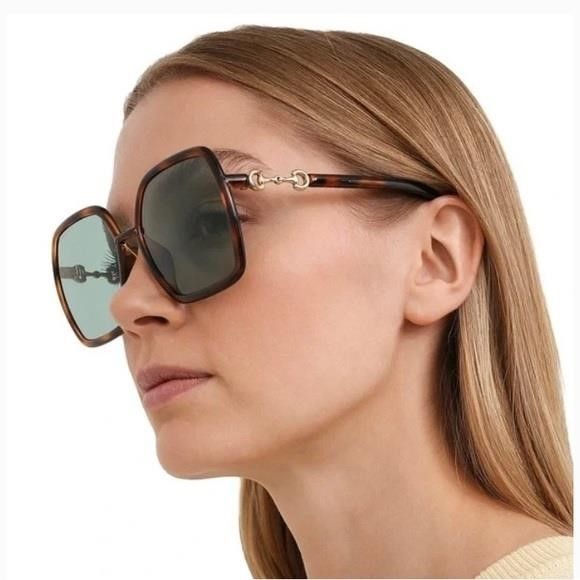 Gucci 🔥 NEW -GUCCI GG0890SA 003 WOMEN’S SUNGLASSES GUCCI GG0890S Size ONE SIZE - 12 Thumbnail