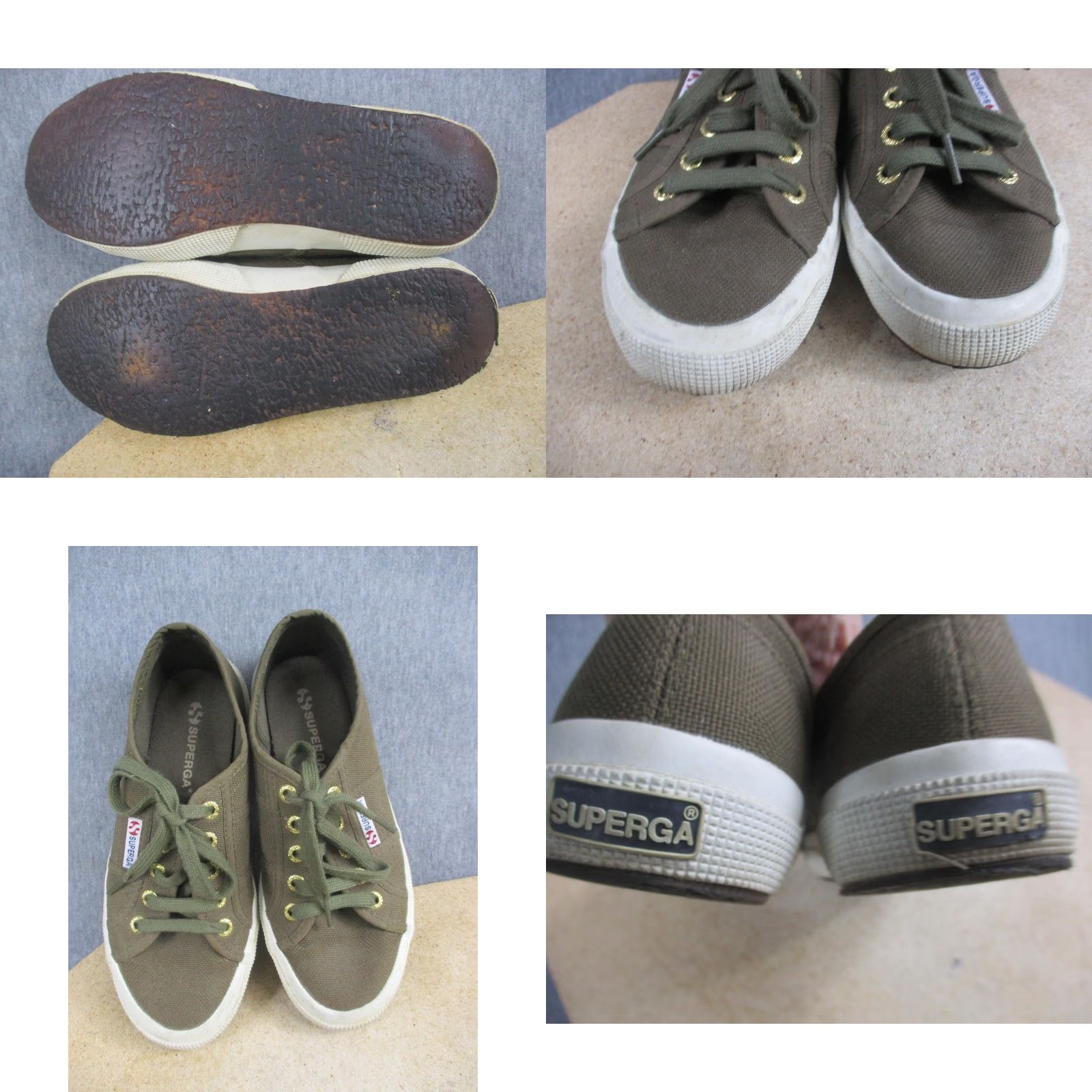 Superga Superga Cotu Classic Shoes Womens Size 6.5 Green Canvas Low Top Sneakers Size M / US 6-8 / IT 42-44 - 8 Thumbnail