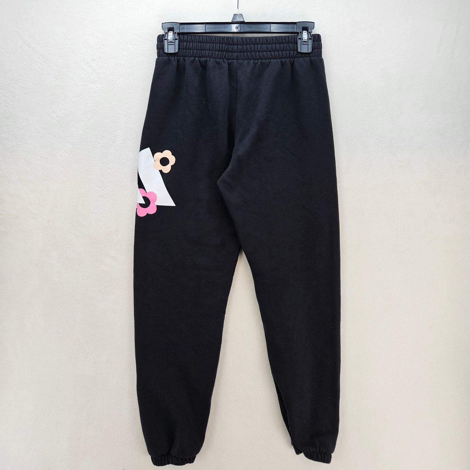 Adidas ADIDAS SPORTSWEAR GIRLS LARGE BLACK JOGGERS REGULAR FIT Size 24" / US 00 / IT 34 - 6 Thumbnail