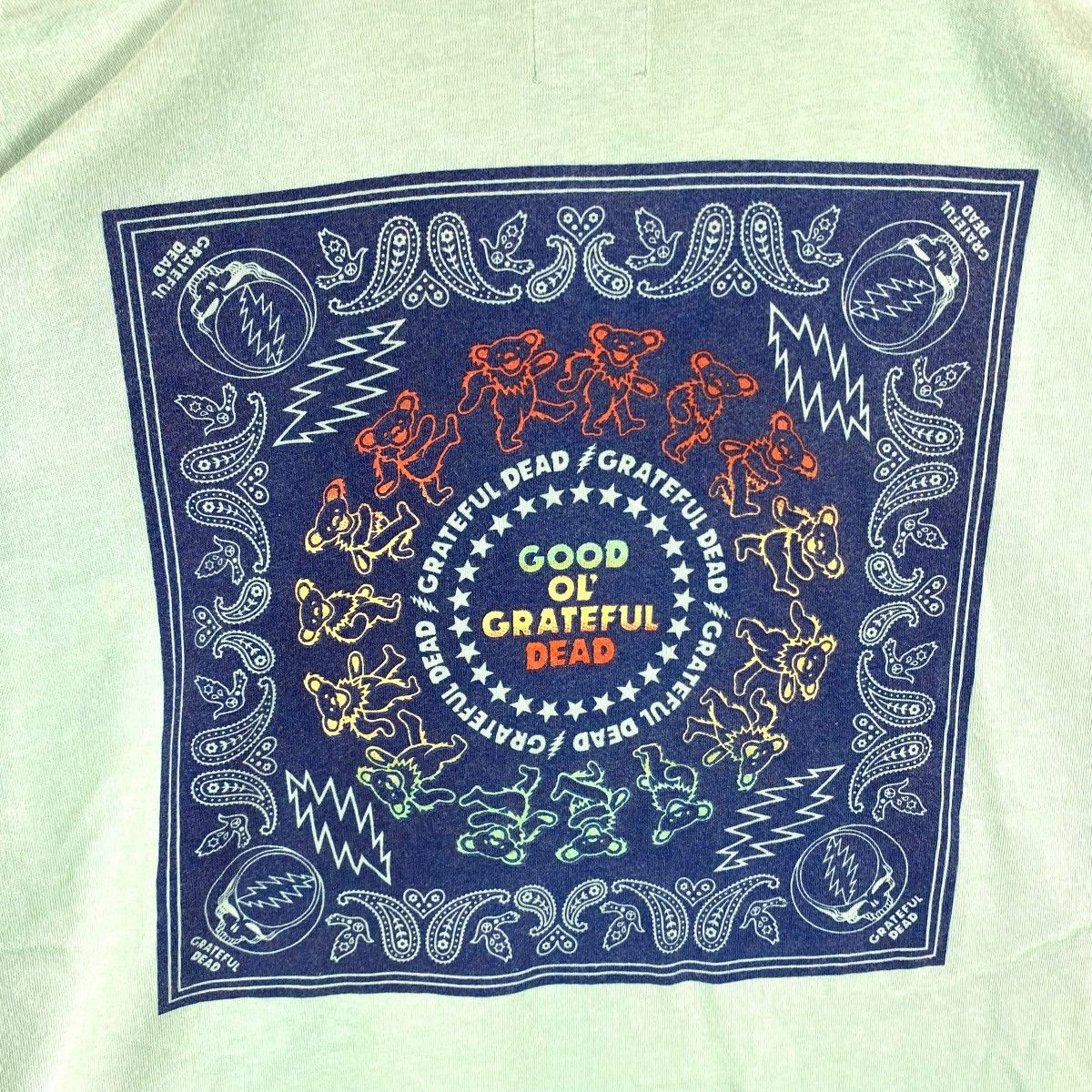 Grateful Dead GRATEFUL DEAD x Kriff Mayer Bandana Graphic Long Sleeve Tee Size US M / EU 48-50 / 2 - 2 Thumbnail