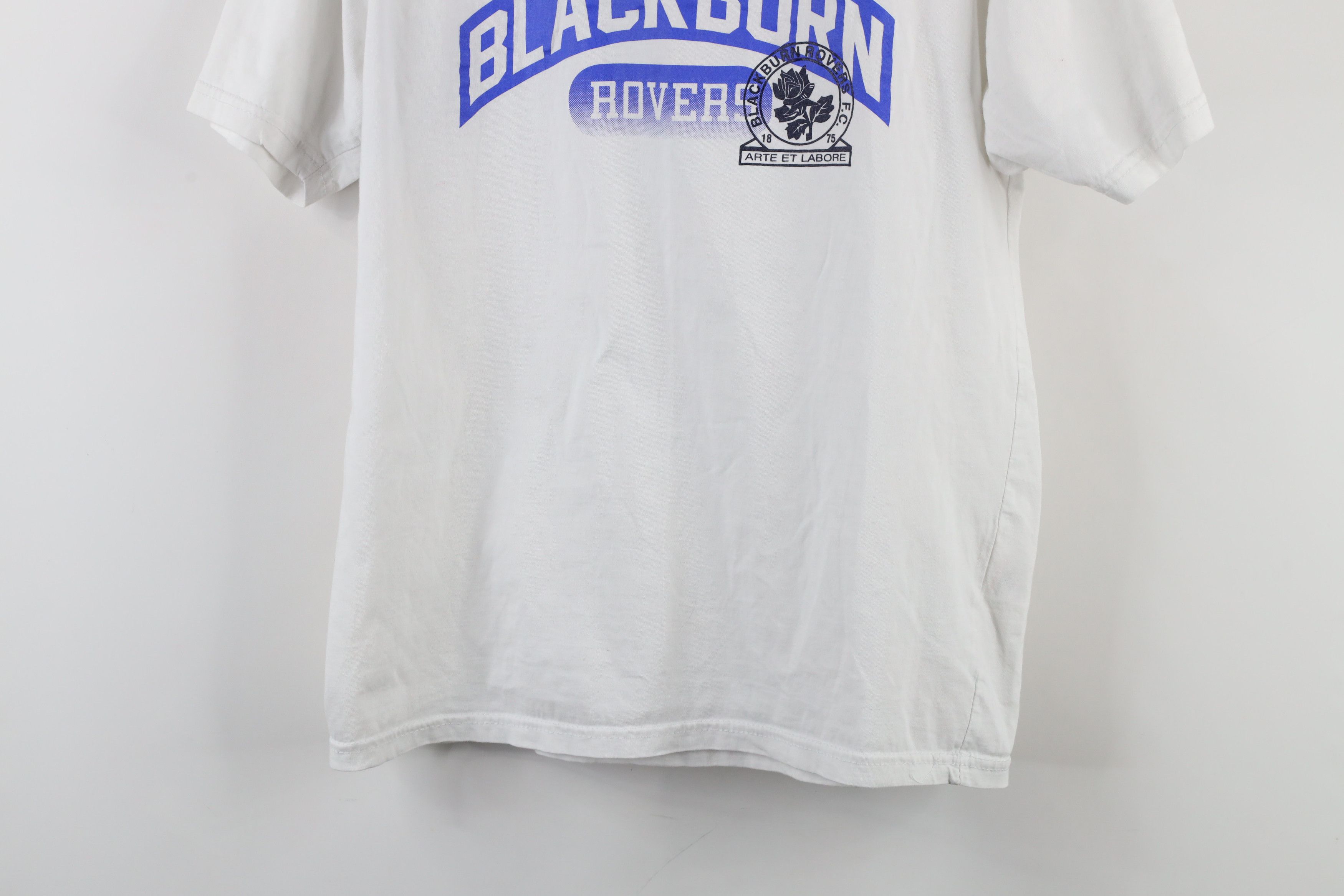 Vintage Vintage Y2K Blackburn Rovers FC Soccer Football T-Shirt Size US M / EU 48-50 / 2 - 3 Thumbnail