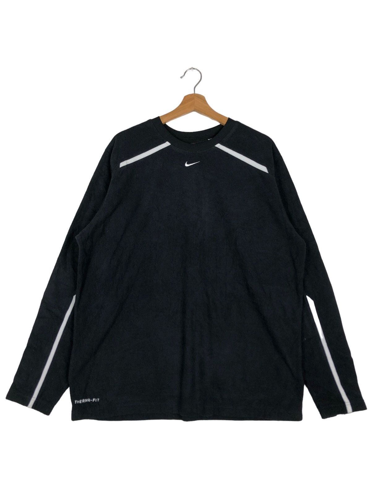 Nike 🔥VINTAGE NIKE LONG SLEEVE SWEATSHIRT STREETWEAR STYLE Size US L / EU 52-54 / 3 - 1 Thumbnail