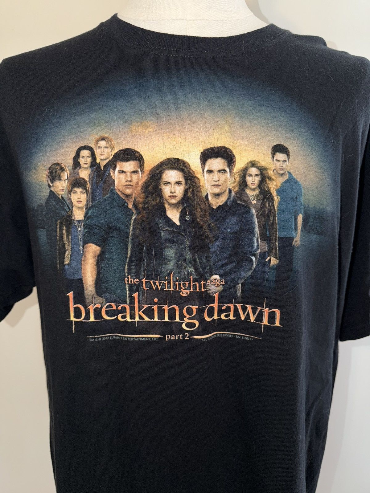 Anvil 2012 Twilight Breaking Dawn 2 Movie Black T Shirt Size XL Size US XL / EU 56 / 4 - 3 Thumbnail