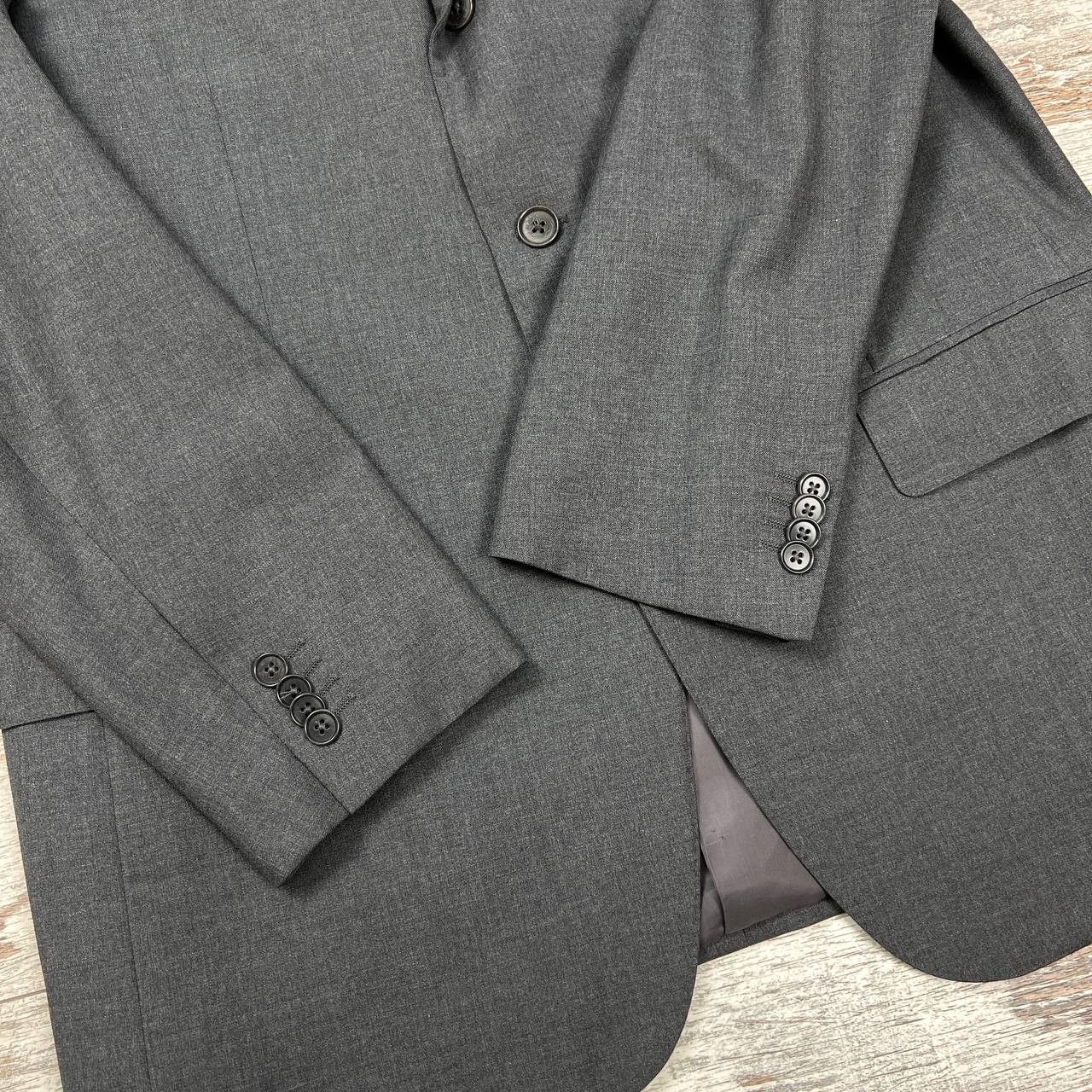 Isaia Vintage Blazer Isaia Napoli Wool Jacket Size 52 Super 120's Size 52R - 9 Thumbnail