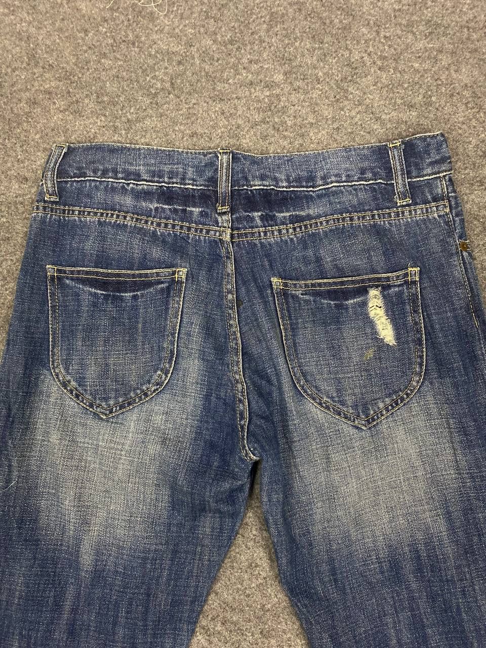 Japanese Brand lowrys farm japanese brands distressed denim Size US 34 / EU 50 - 3 Thumbnail