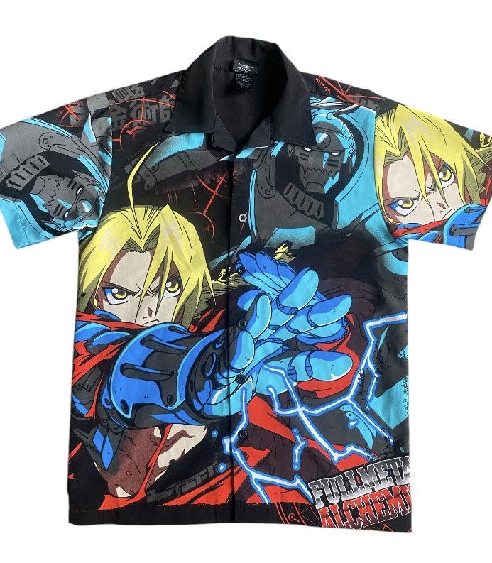 Vintage Vintage FullMetal Alchemist Shirt Size US S / EU 44-46 / 1 - 1 Thumbnail