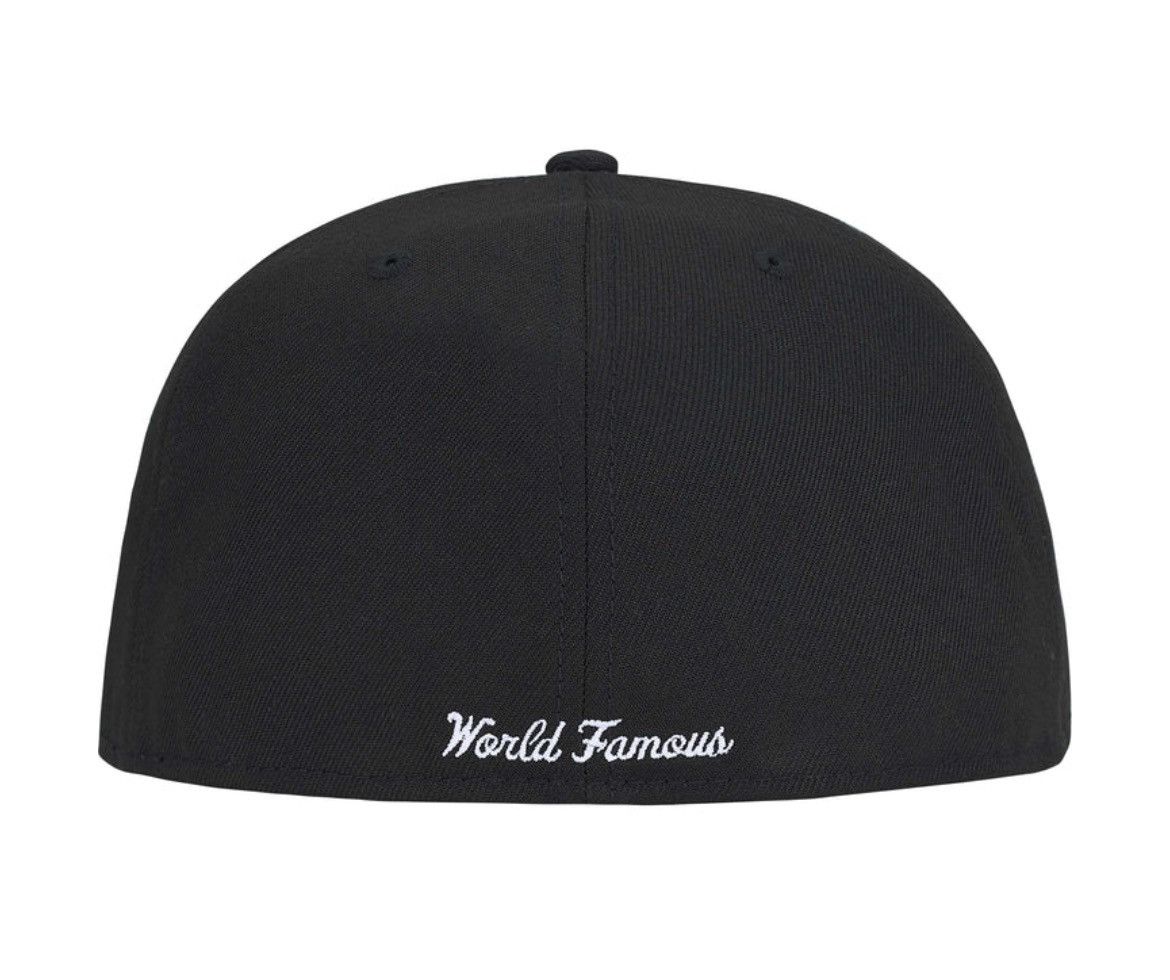 New Era × Supreme 7 1/2 Supreme Breast Cancer Awareness Box Logo Hat Black Size ONE SIZE - 3 Thumbnail
