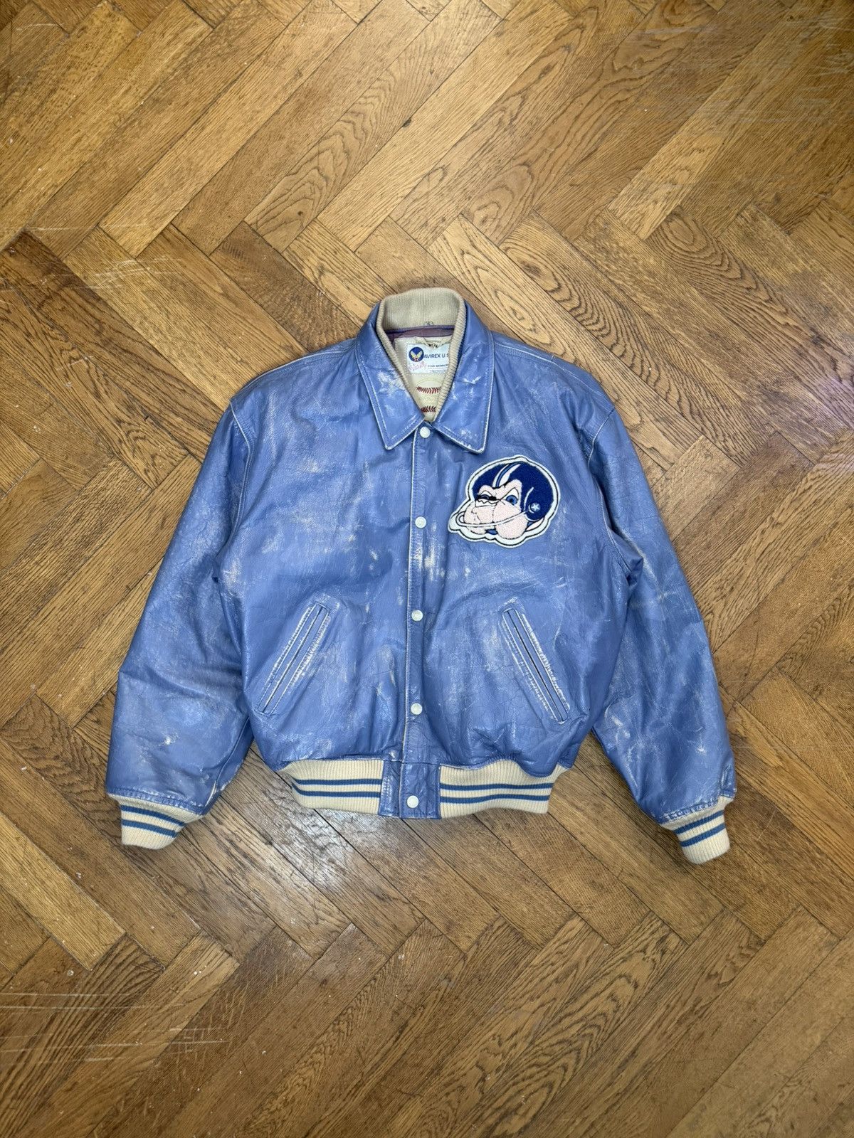 Avirex Vintage 1980s Avirex Special Cadet leather bomber jacket Size US S / EU 44-46 / 1 - 6 Thumbnail