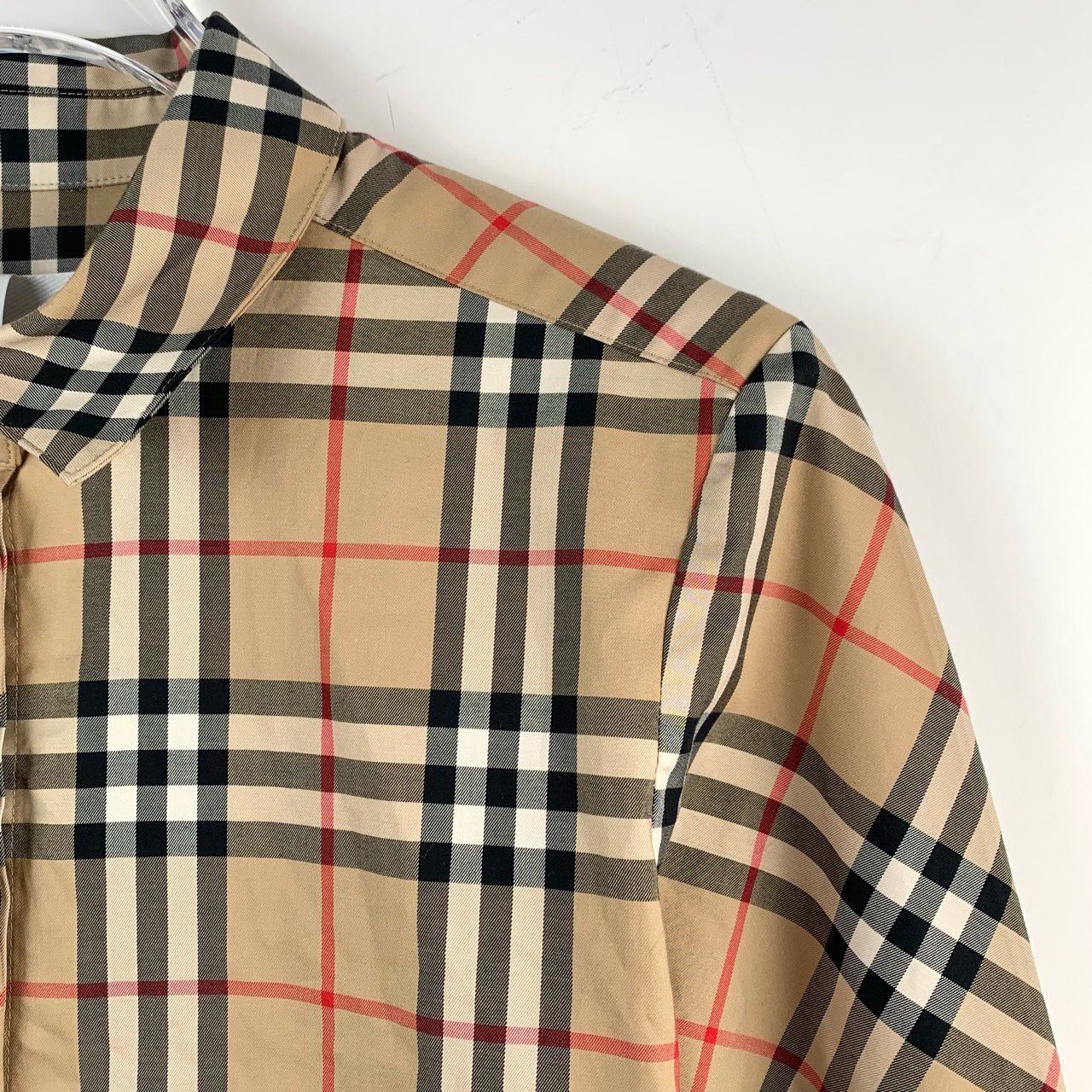 Burberry Burberry Classic Checked Long Sleeve Shirt Cotton Size 38 Or Size XS / US 0-2 / IT 36-38 - 5 Thumbnail