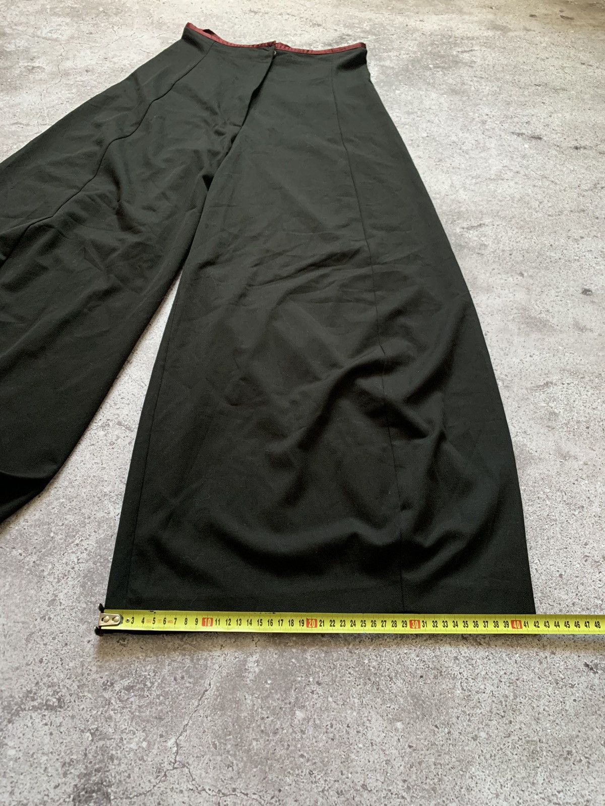 Japanese Brand Sarah Pacini Avant-garde Over Buggy Pants Size 30" / US 8 / IT 44 - 7 Thumbnail