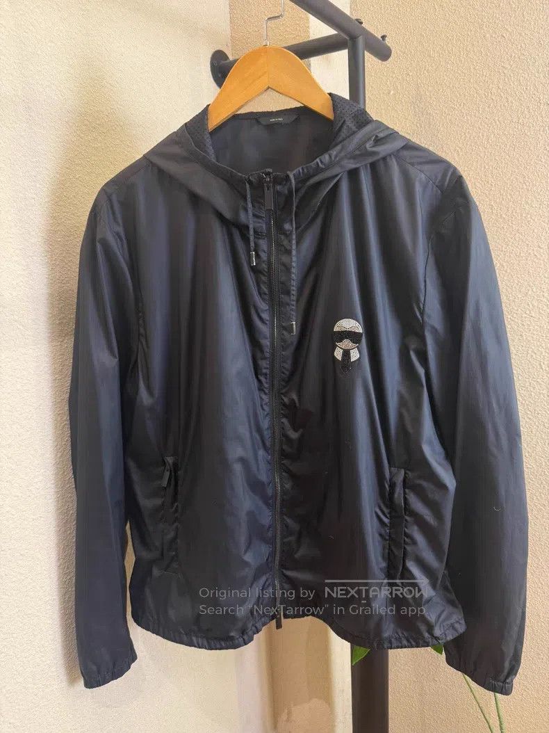 Fendi Fendi Men's Hooded Jacket Size US M / EU 48-50 / 2 - 1 Thumbnail