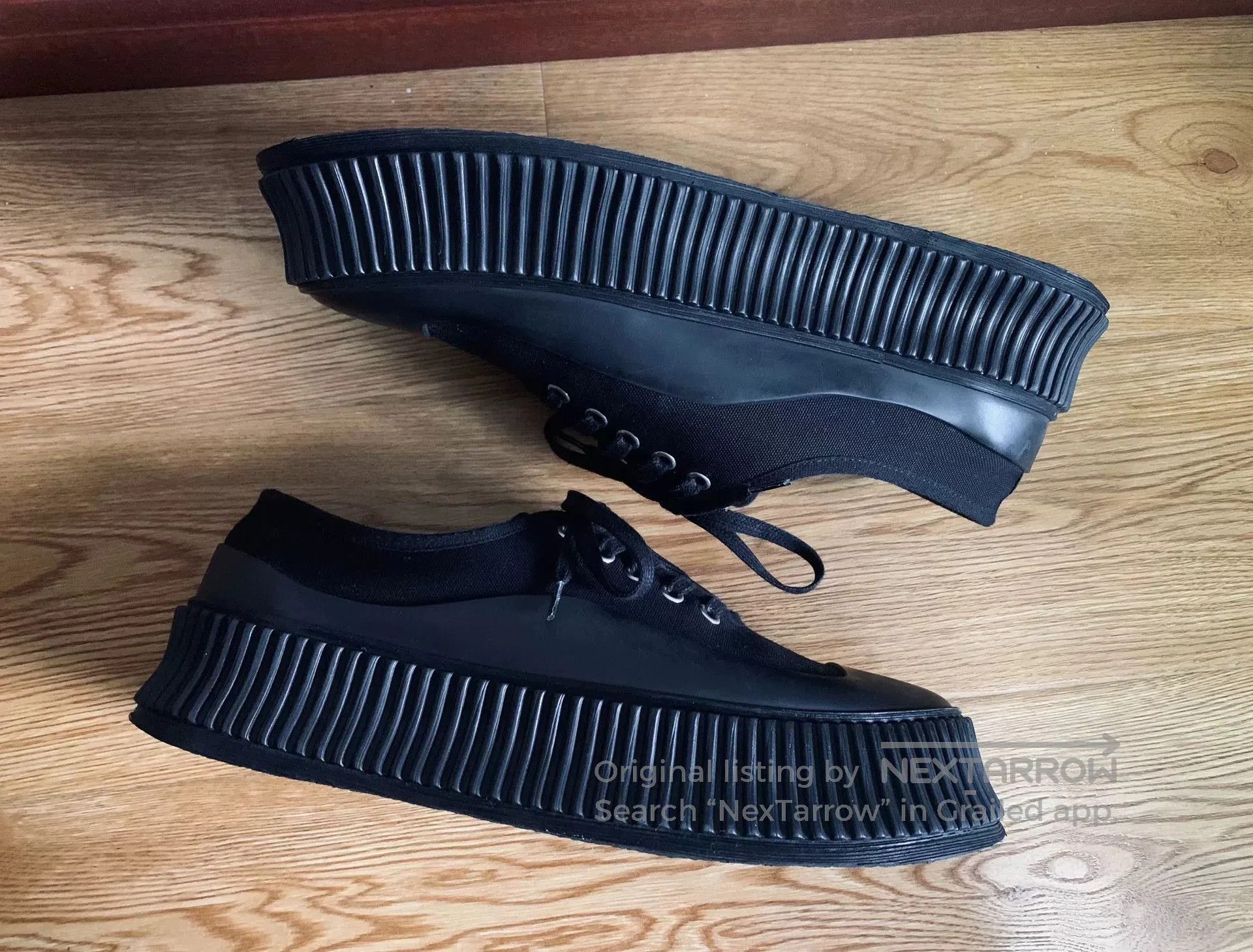 Jil Sander Jilsander Platform Chunky Sole Sneakers. Size US 8 / EU 41 - 3 Thumbnail